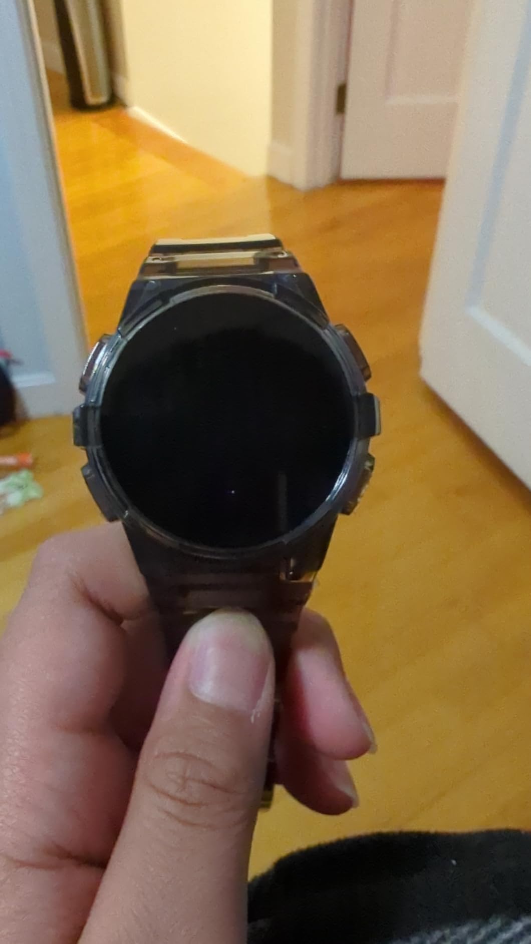 SAMSUNG Samsung Galaxy Watch 5 44mm (GPS) SM-R910N Aluminum Case (Renewed) customer photo 1