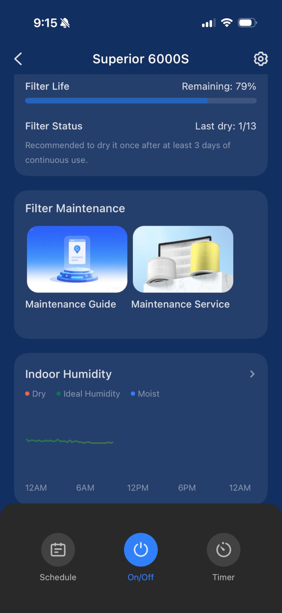 LEVOIT Superior 6000S Smart Evaporative Humidifiers for Home Whole House up to 3000ft², 6 Gal, Last 72-Hour, Premium Filter, Dry Mode, Wheels & Water Fill Hose & Foldable Storage - Quiet Sleep Mode customer photo 2