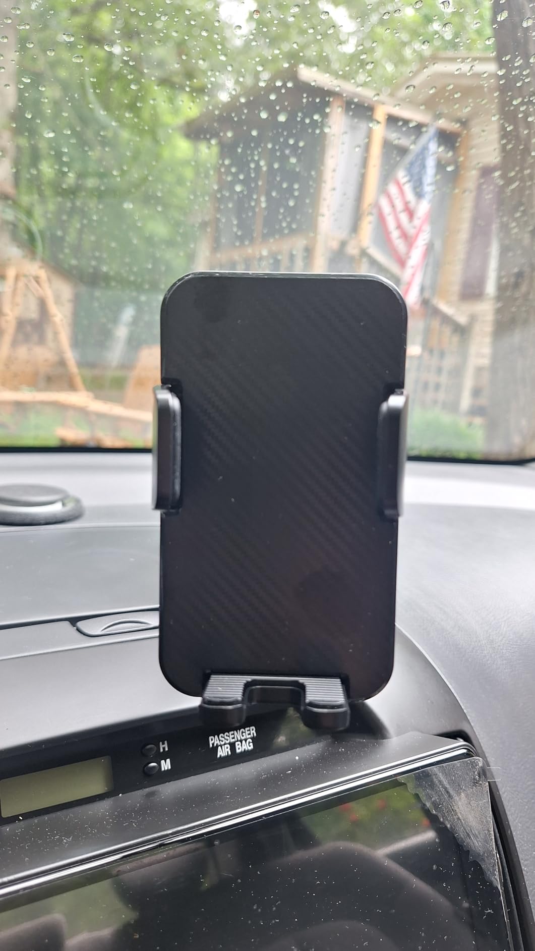 BIVGAZA Phone Holder Car [Military-Grade Suction] Universal Car Phone Holder [Thick Case Friendly] Automobile Accessories Dashboard Air Vent Windshield Phone Mount Fit for iPhone Android Smartphones customer photo 2
