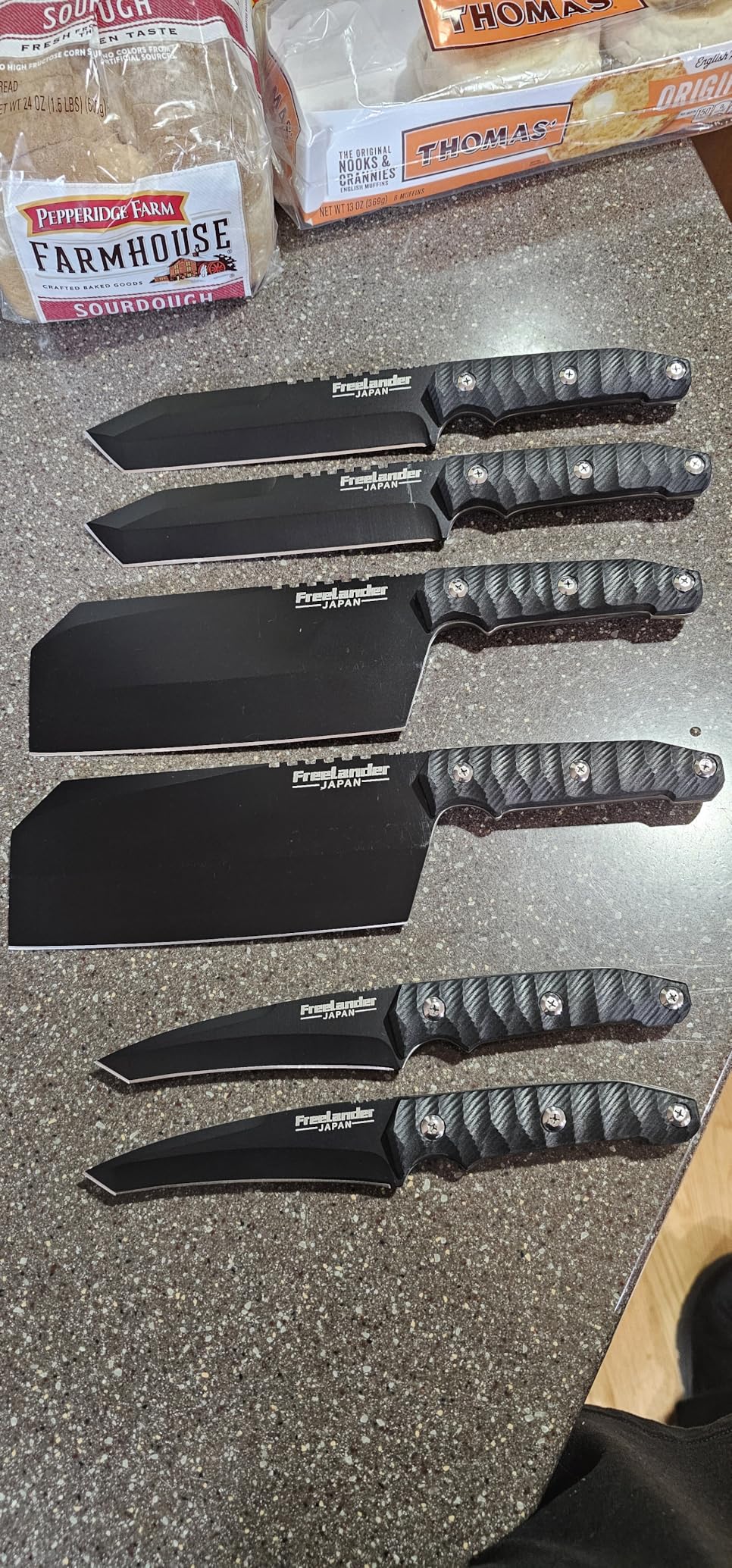 8 Inch Santoku Knife, High Carbon Stainless Steel Damascus Sushi Knife, Professional Sharp Japanese Chef Knife with Ergonomic Handle customer photo 2