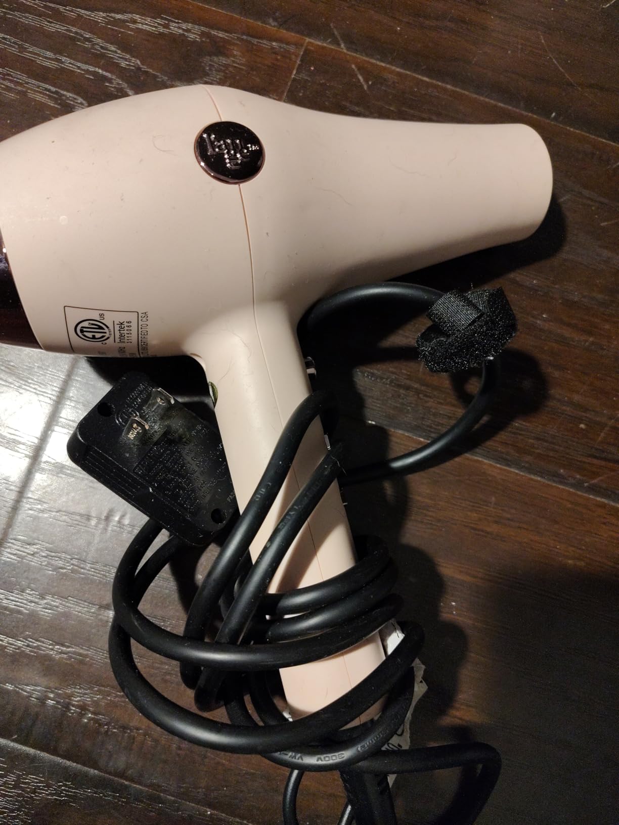 L'Ange Hair Soleil Professional Hair Dryer | Fast Drying Ionic Blow Dryer for Frizz-Free Results | 1875W | Blush customer photo 1