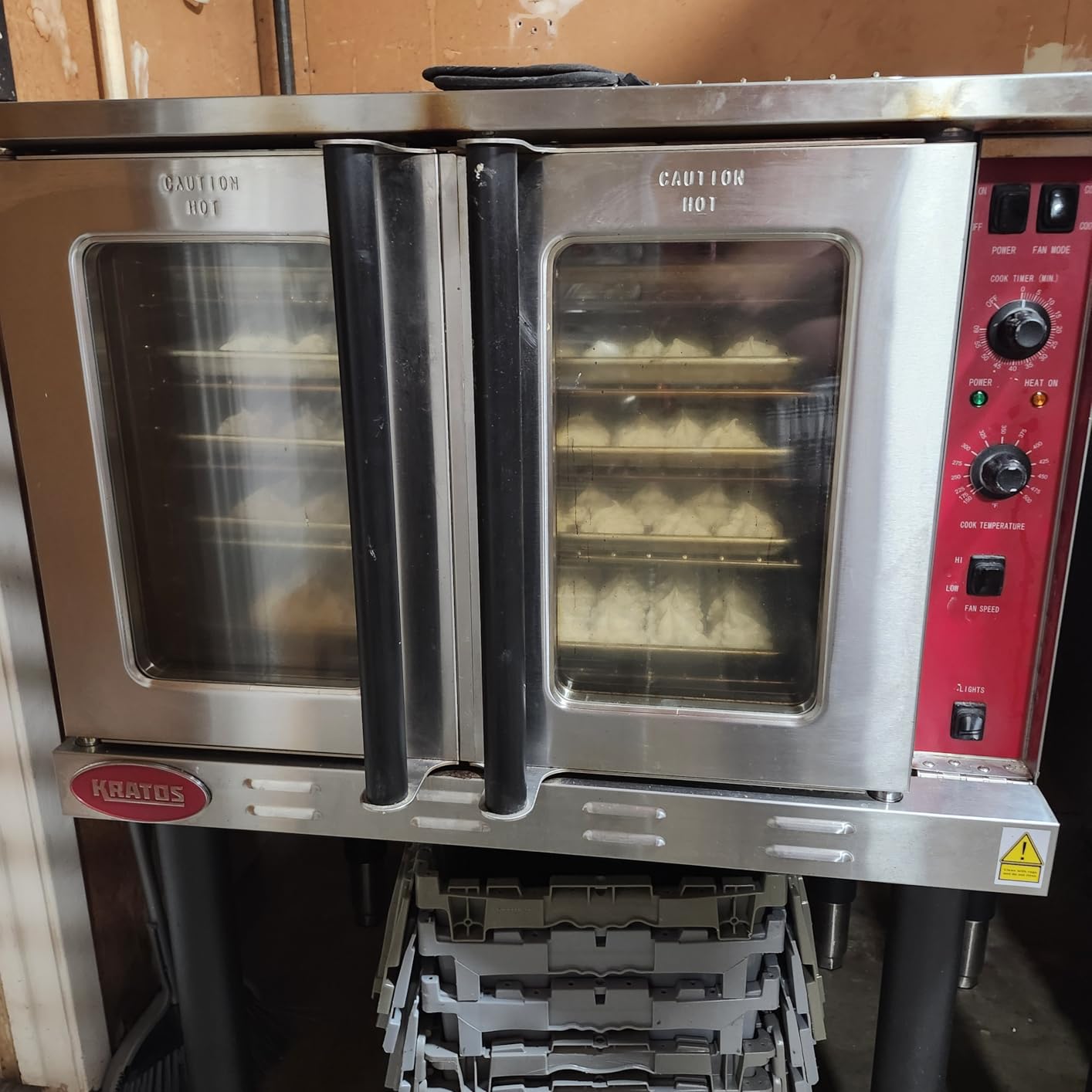 Kratos Commercial Electric Convection Oven, Full Size Free Standing Convection Oven for Restaurants, 1 Phase, 240V (29Y-057) customer photo 1