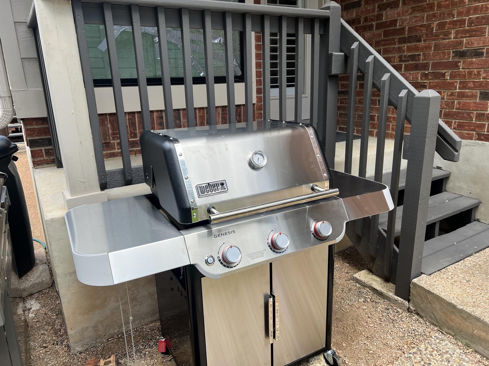 Weber Genesis S-315 Liquid Propane Gas Grill, Stainless Steel, 3 Burners - Stainless Steel Cooking Grates & PureBlu Burners customer photo 1