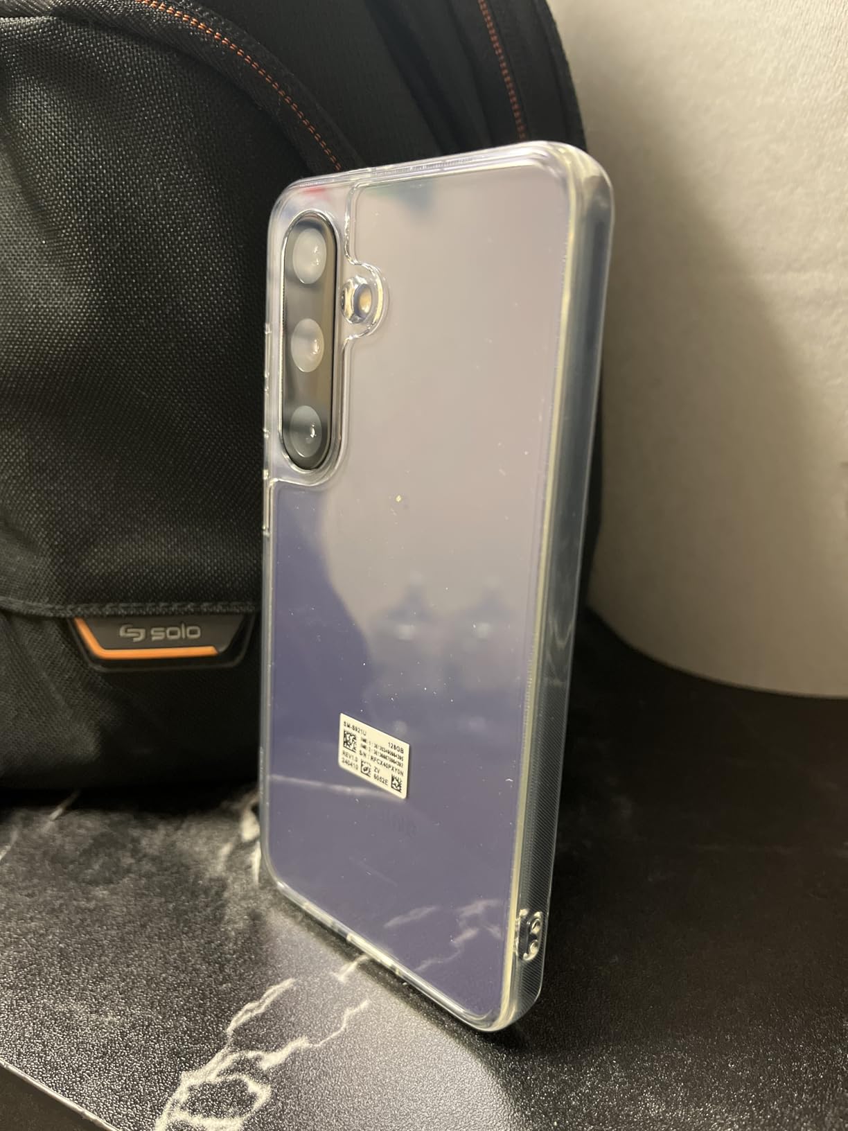 JETech 5 in 1 Case for Samsung Galaxy S24 5G with 2-Pack Each Tempered Glass Screen Protector and Camera Lens Protector, Non-Yellowing Shockproof Bumper Phone Cover (Clear) customer photo 2