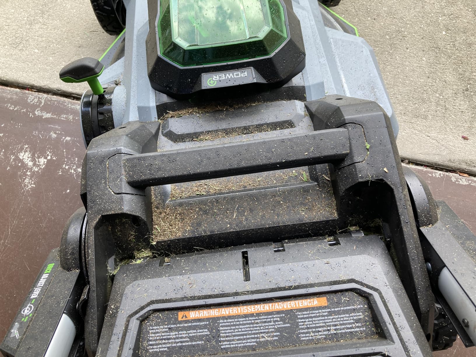 EGO Power+ Electric Lawn Mower, Self-Propelled Cordless with Touch Drive, Includes (2) 56V 4.0Ah Batteries and Rapid Charger - LM2122SP-2 customer photo 1