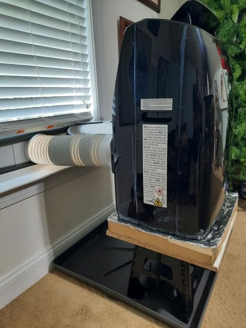 Gasbye Dual Hose Portable Air Conditioner, [2026 Upgraded] Full DC Inverter Compressor, Energy-Saving 13.6 CEER, Low Noise (45dB), Cools Room up to 500 Sq.Ft., Backlit Remote Control, 14,000BTU, Black customer photo 2