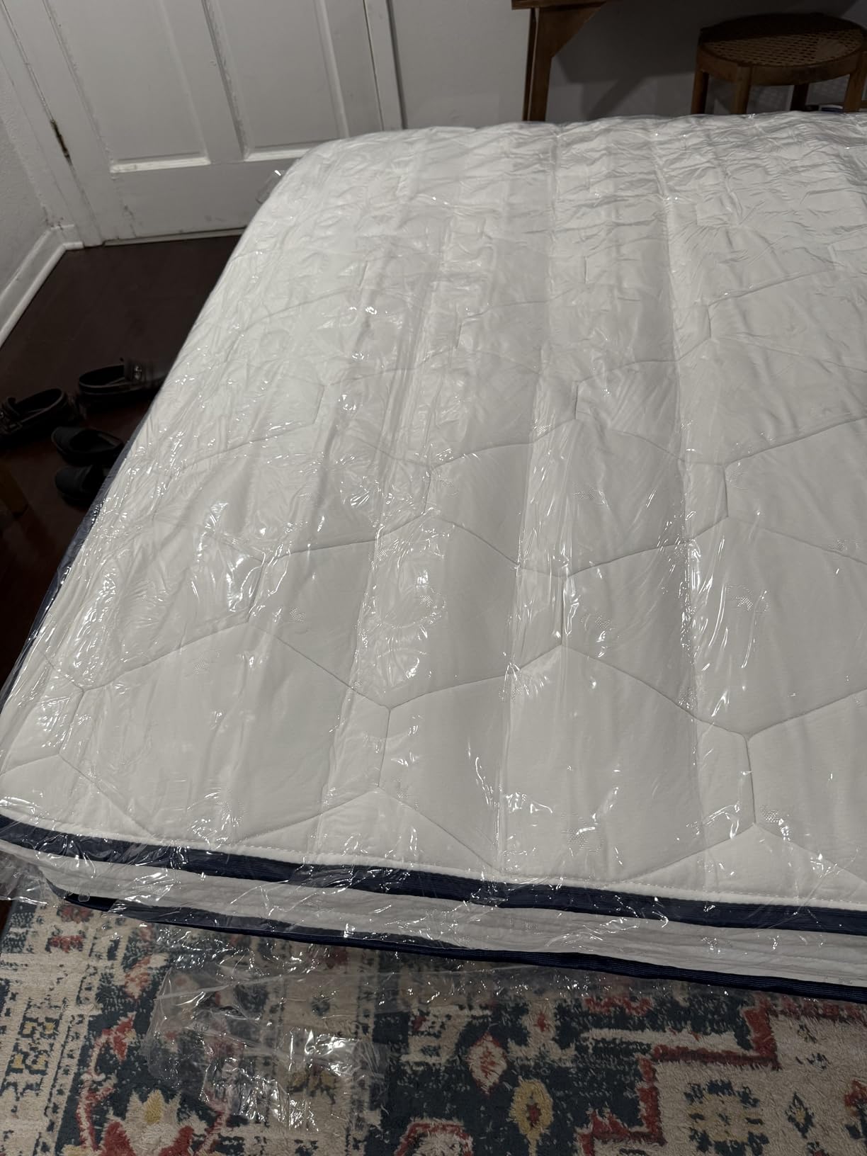 Novilla King Mattress, 12 Inch Hybrid Mattress King with Comfort Foam, Innerspring Pillow Top Mattresses in a Box, King Size Mattresses for Pressure & Pain Relief, Soft Feel but Supportive customer photo 1