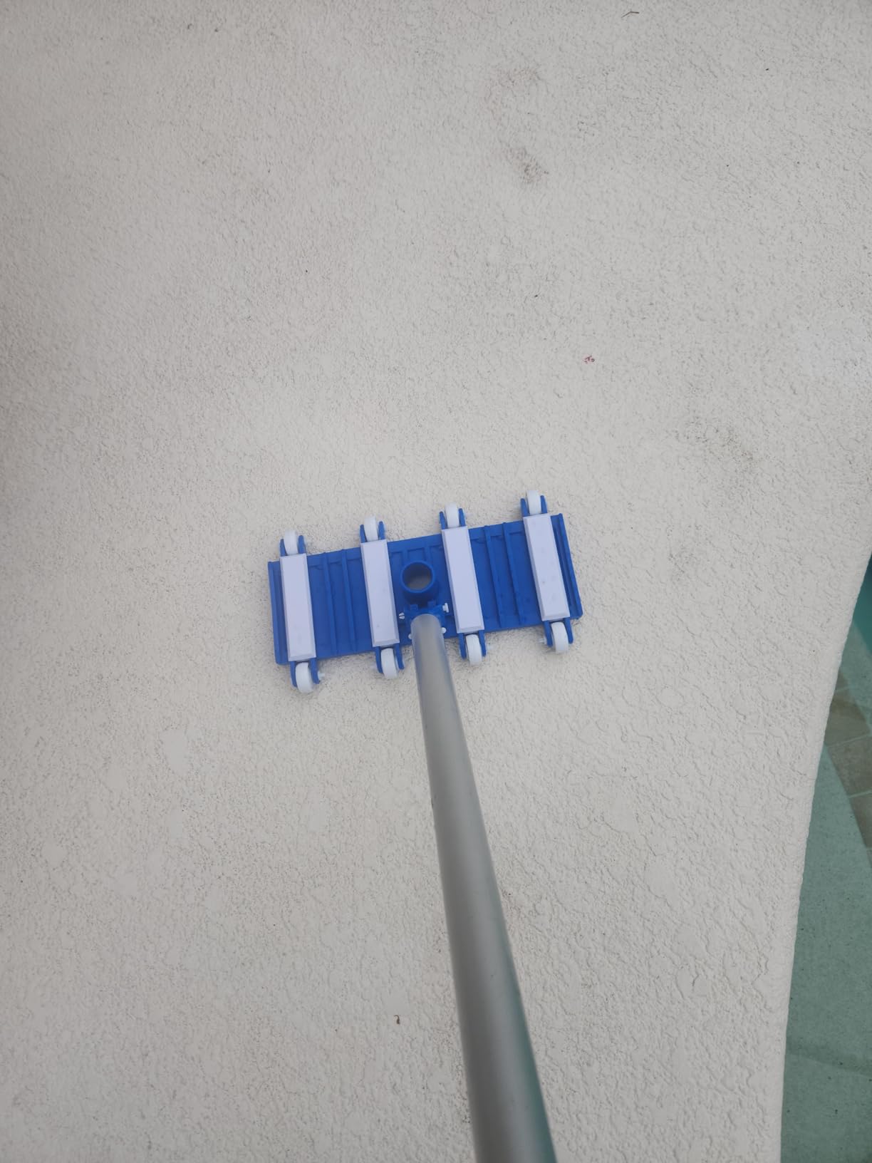 Pool Vacuum Head with Wheels, Flexible Swimming Pool Vacuum Head with Swivel, 14