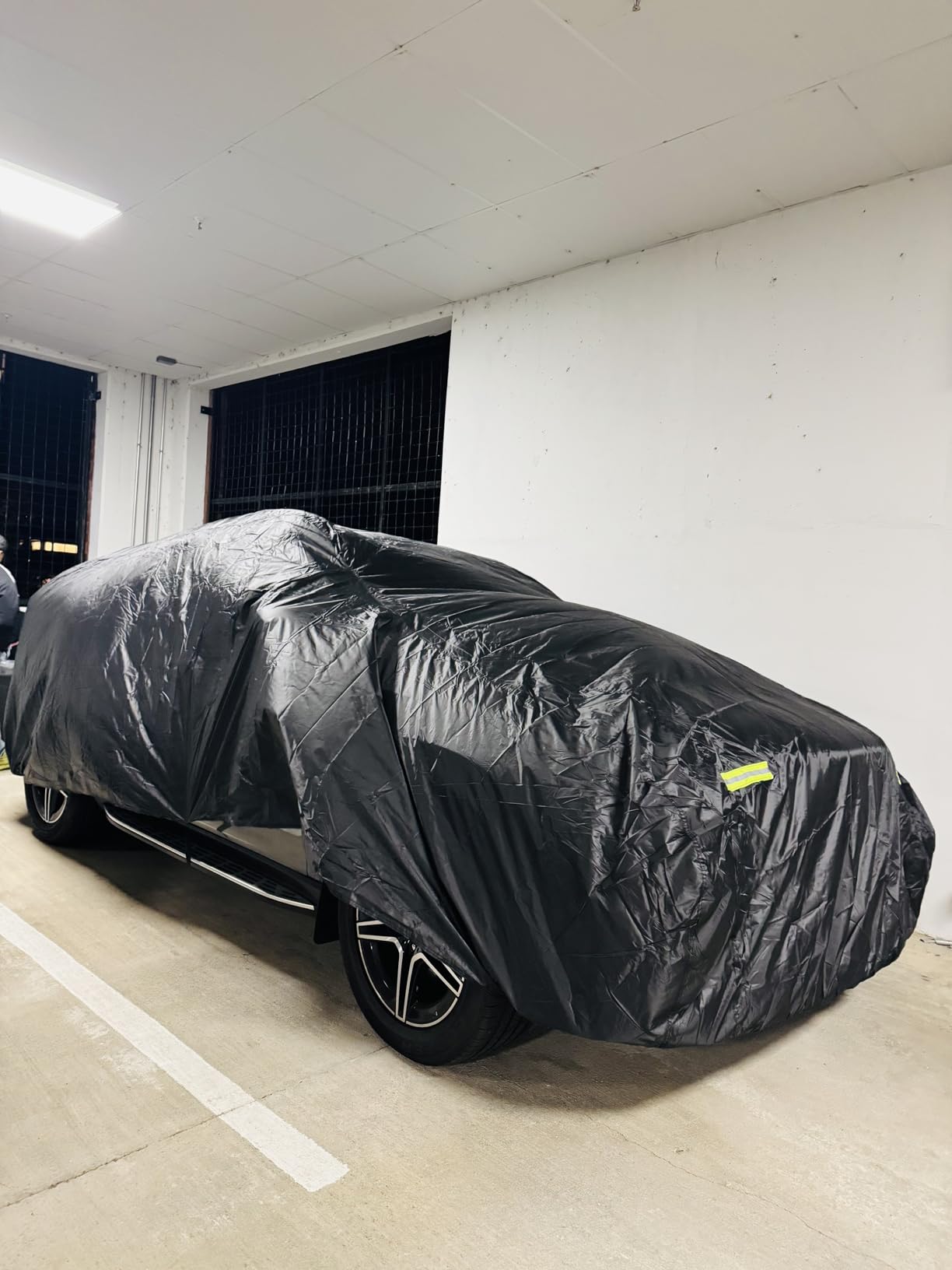 Car Cover Waterproof All Weather for Automobiles Full Exterior Covers Outdoor Rain Sun UV Protection w/Zipper, Size A2 Universal Fit for Honda Civic, Toyota Corolla, Hyundai Elantra,etc(178-186 inch) customer photo 1