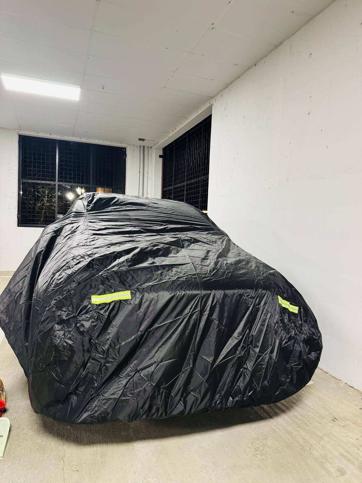 Car Cover Waterproof All Weather for Automobiles Full Exterior Covers Outdoor Rain Sun UV Protection w/Zipper, Size A2 Universal Fit for Honda Civic, Toyota Corolla, Hyundai Elantra,etc(178-186 inch) customer photo 2
