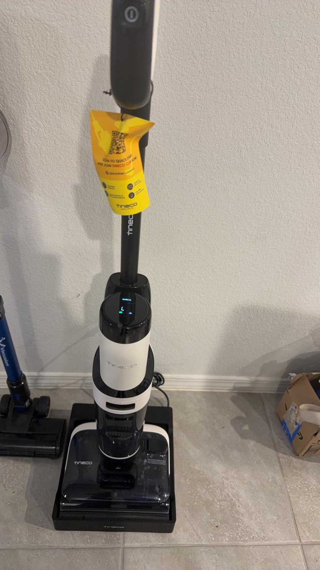 Tineco Floor ONE Stretch S6 Cordless Wet Dry Vacuum Cleaner, 180°Lay-Flat Smart Vacuum Mop, 40 Minutes Long Runtime 158°F Flashdry Self-Cleaning, Dual-Sided Edge Cleaning Lightweight Floor Cleaner customer photo 2
