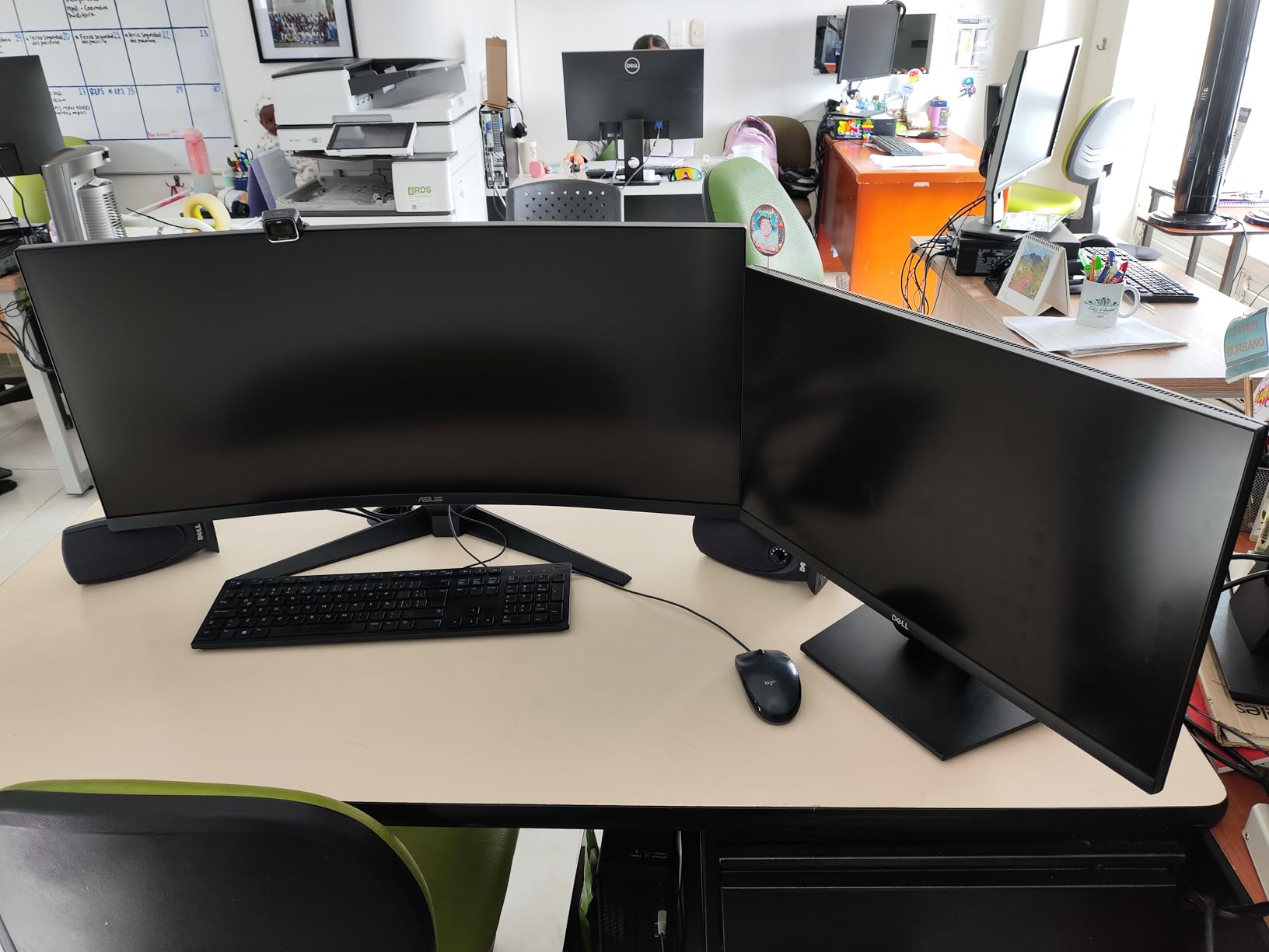 ASUS TUF Gaming 34 Ultra-Wide Curved Monitor (VG34VQ3B) - 21:9 QHD (3440x1440), 180Hz, 1ms, Extreme Low Motion Blur Sync, FreeSync Premium, Speaker, 90% DCI-P3, 3 yr Warranty customer photo 2