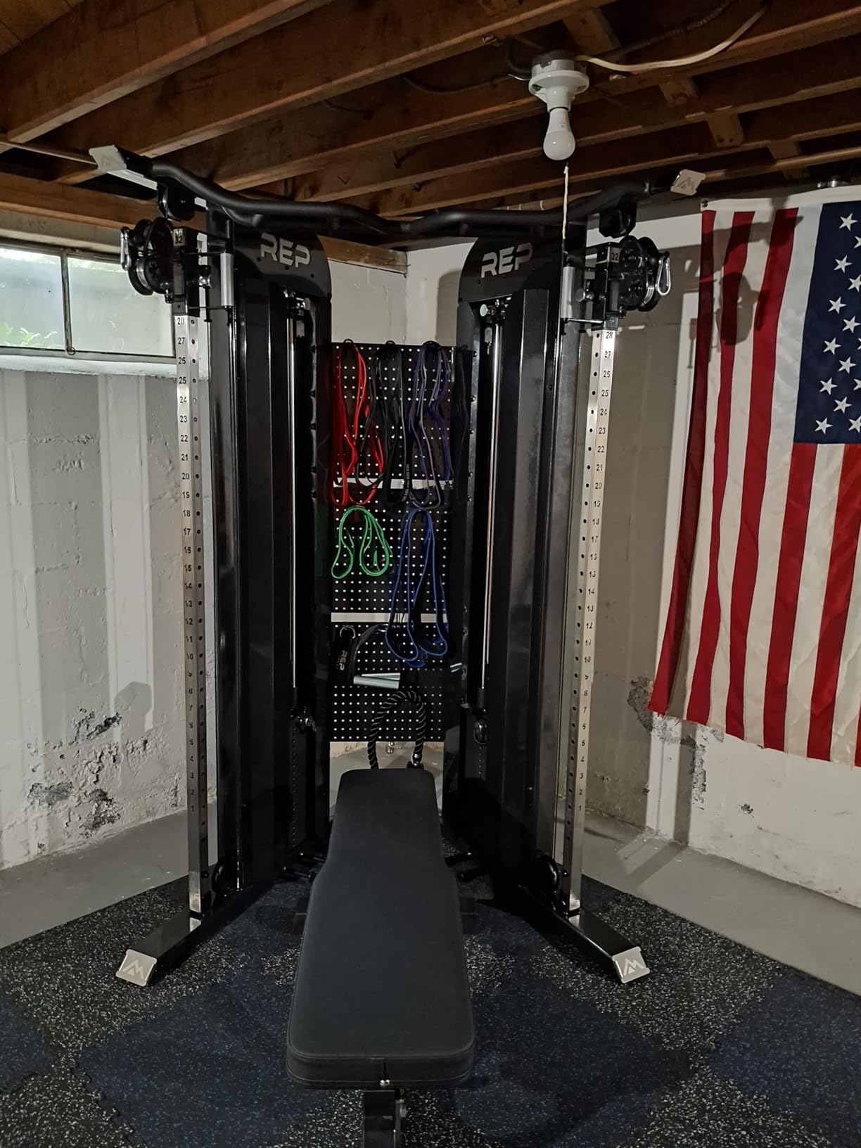 REP Fitness Arcadia™ Functional Trainer- All in one Functional Trainer and Cable Machine for Home and Garage Gym!- Optional Weight Stack Upgrades and Attachment Packages customer photo 1