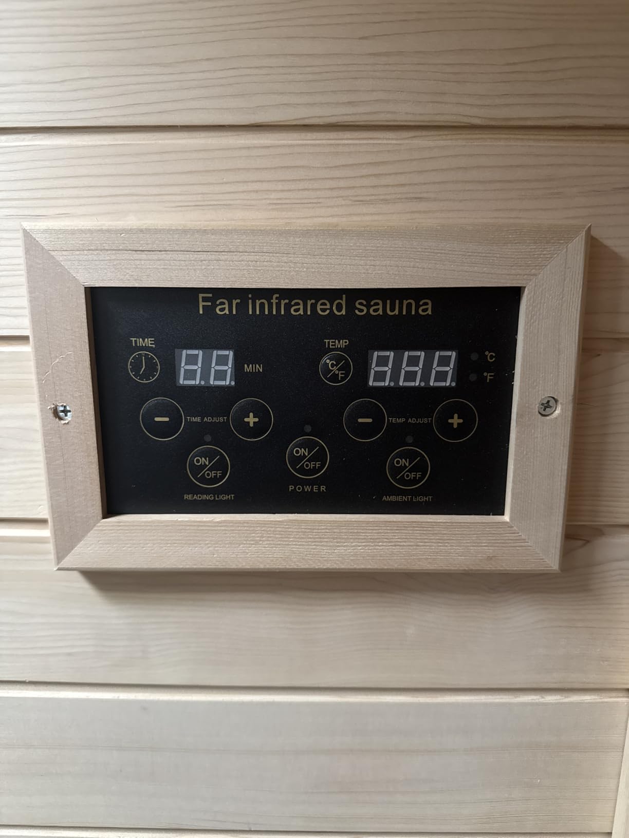 Outdoor Sauna 2 Person Infrared Sauna Far Infrared Saunas for Home 0-5 mg Low EMF Home Sauna Spa Mahogany Wood Sauna Room with Bluetooth Speakers, LED Reading Lamps, Chromotherapy Lights customer photo 1
