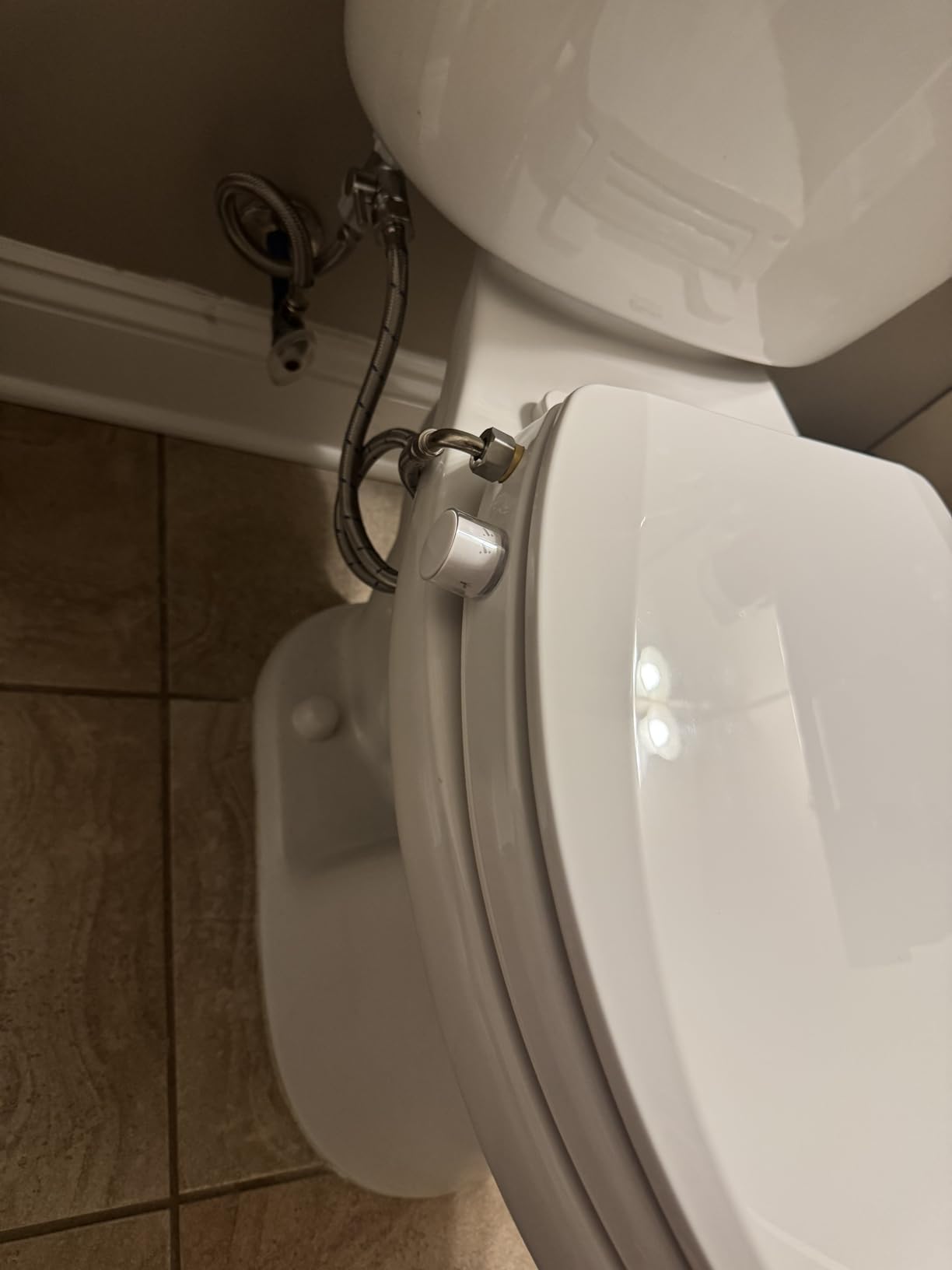 Clirass Elongated Heated Toilet Seat with Night Light, Three Temperature Settings Heated Seat, 70 in Power Cord, Fit Elongated Toilet, Cold Water Bidet Function Toilet Seat With Slow Close customer photo 1
