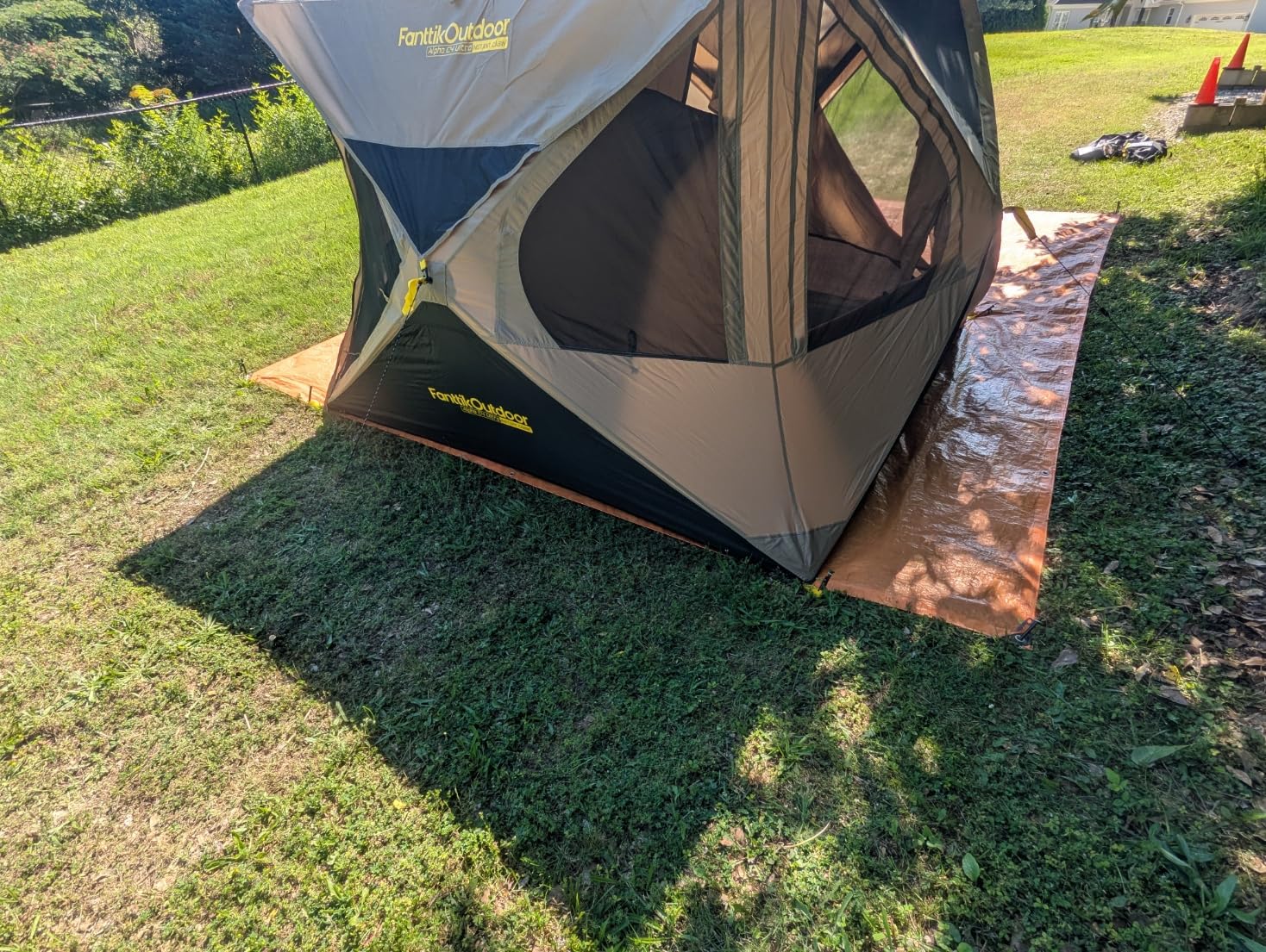 FanttikOutdoor Alpha C4 Ultra Camping Tent - 4 Person Pop Up Instant Hub Tent with Rainfly & Windproof customer photo 1