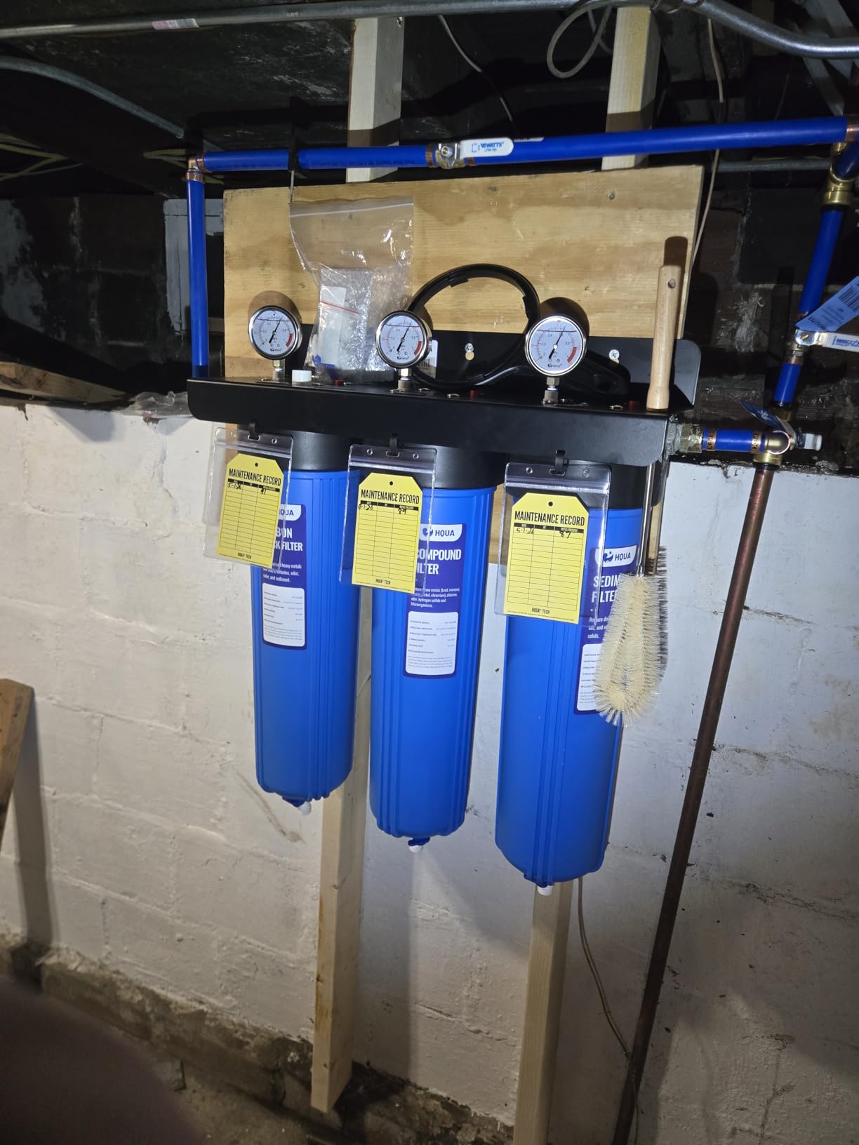 WF3-01 3-Stage Whole House Water Filtration System, Reduces Heavy Metals, Chlorine, Sediment, Odor, and VOCs customer photo 1