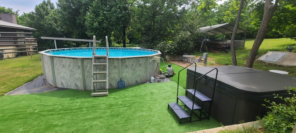 Surfaces Outdoor Hot Tub, Fits 4 Adults, 36 Jets, Double Lounger Seat Spa, Bluetooth, LED Lights, Cover Included, Wellness Tool, Aqualife by Strong Spas customer photo 1