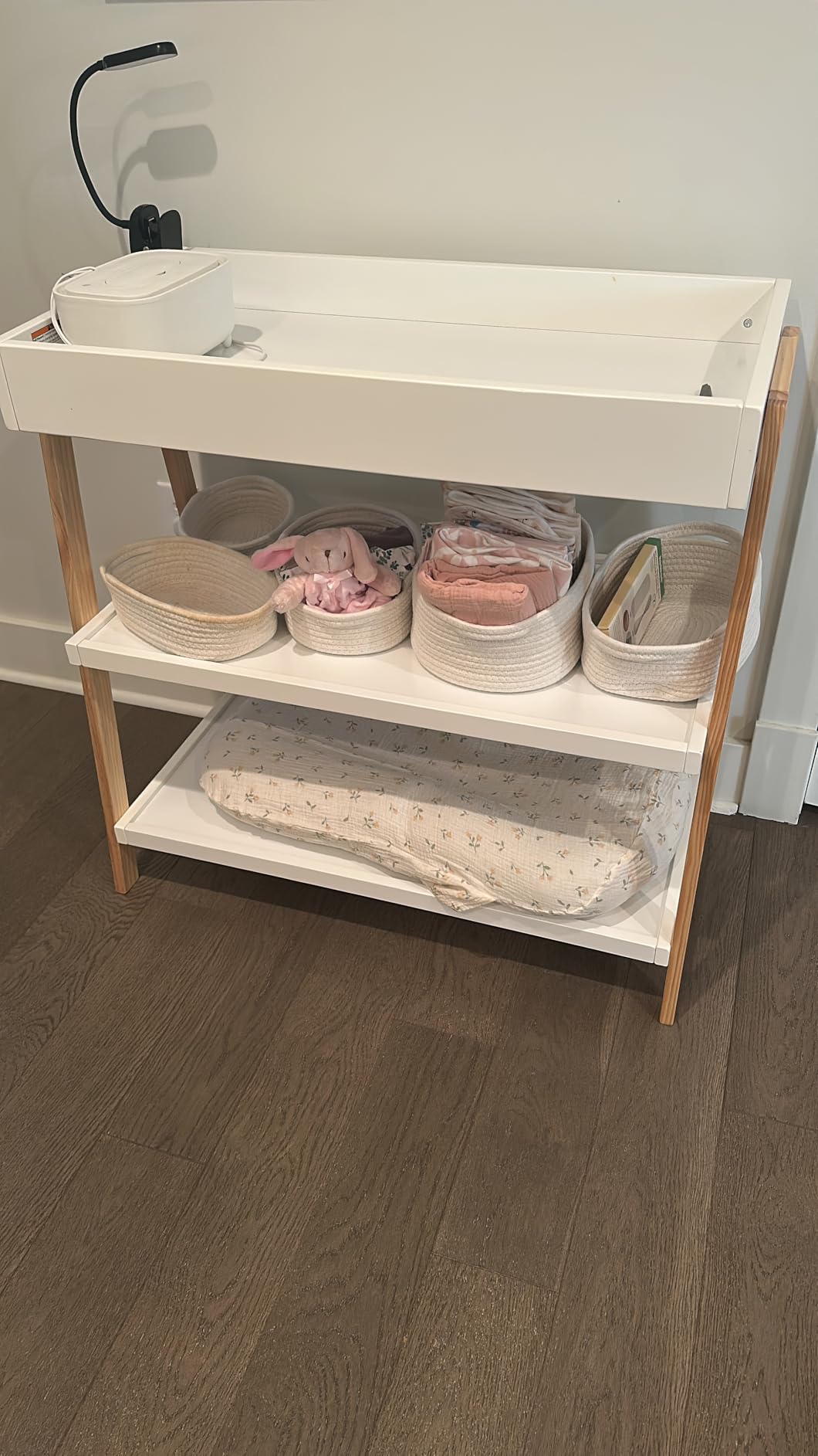 Delta Children Scout Changing Table - Greenguard Gold Certified (Bianca White) customer photo 2