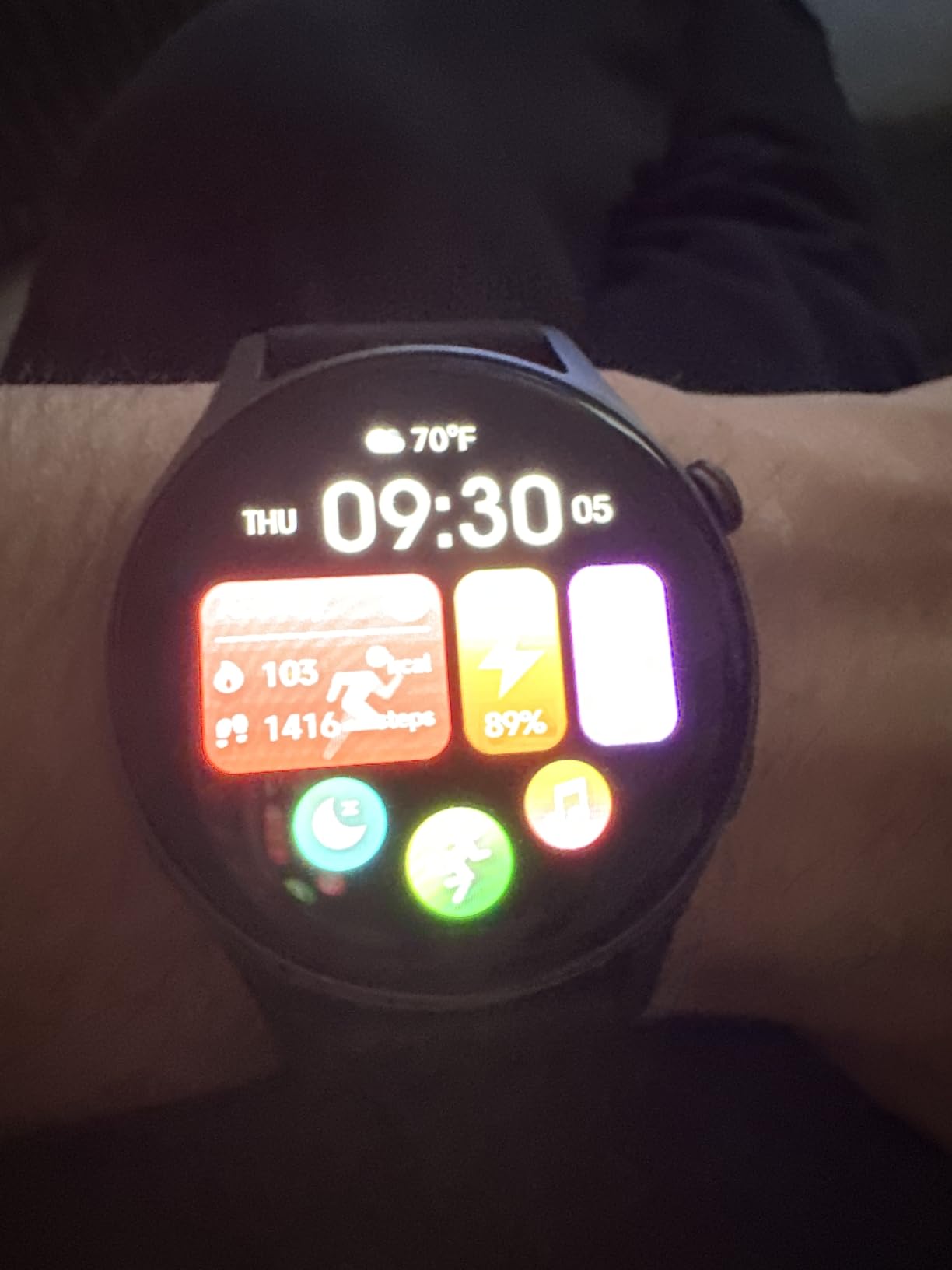 Smart Watch for Women, Answer/Make Call, 1.32'' AMOLED Ultra-Clear Screen Fitness Tracker with Heart Rate/Sleep/SpO2 Monitor, Smartwatch for iPhone/Samsung/Android, 110+ Sport Modes, 3ATM Waterproof customer photo 2