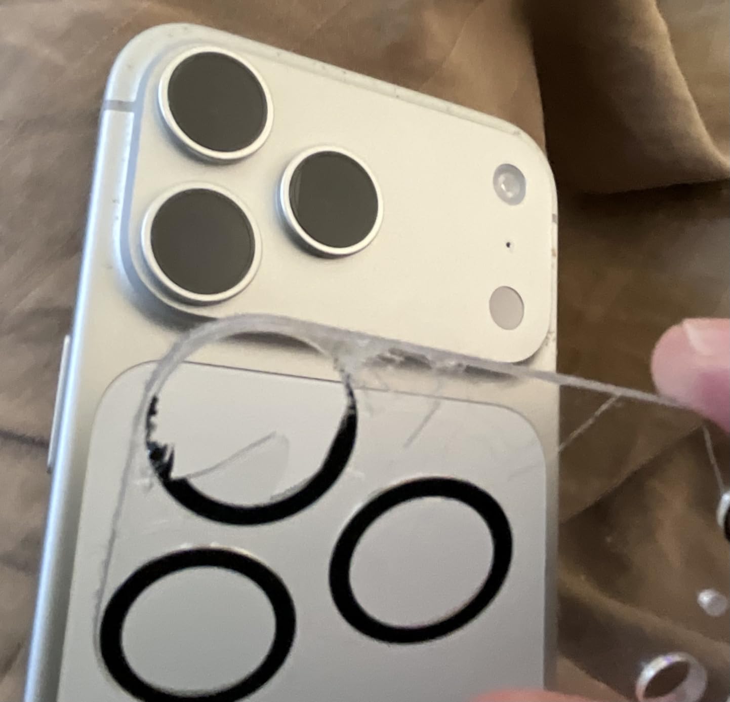 Ailun 3 Pack Screen Protector for iPhone 16 [6.1 inch] + 3 Pack Camera Lens Protector with Installation Frame, Case Friendly Tempered Glass Film, [9H Hardness] customer photo 1