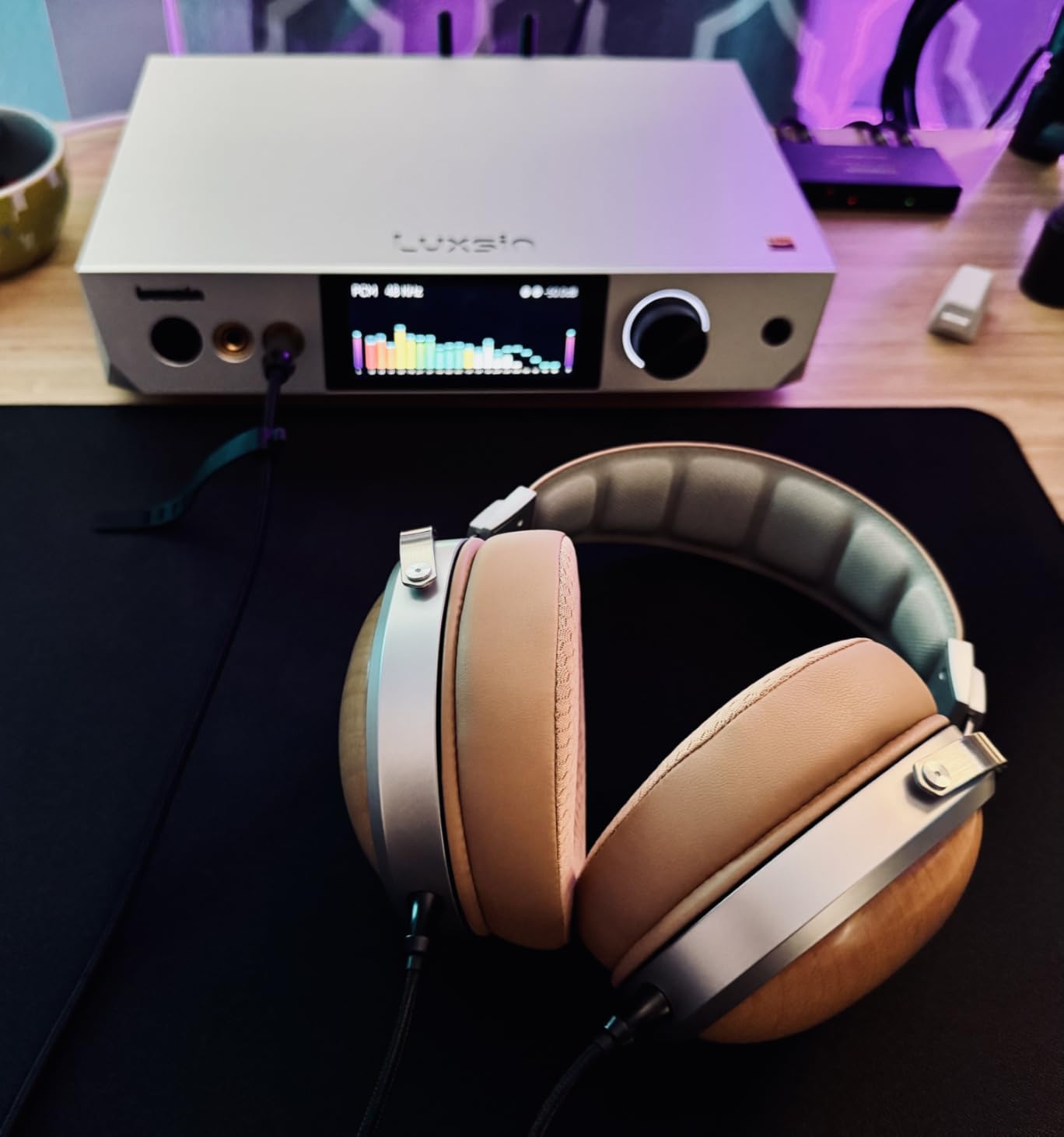 FiiO FT1 32Ω Large Dynamic Driver Headphones with Solid Wood Cups customer photo 1