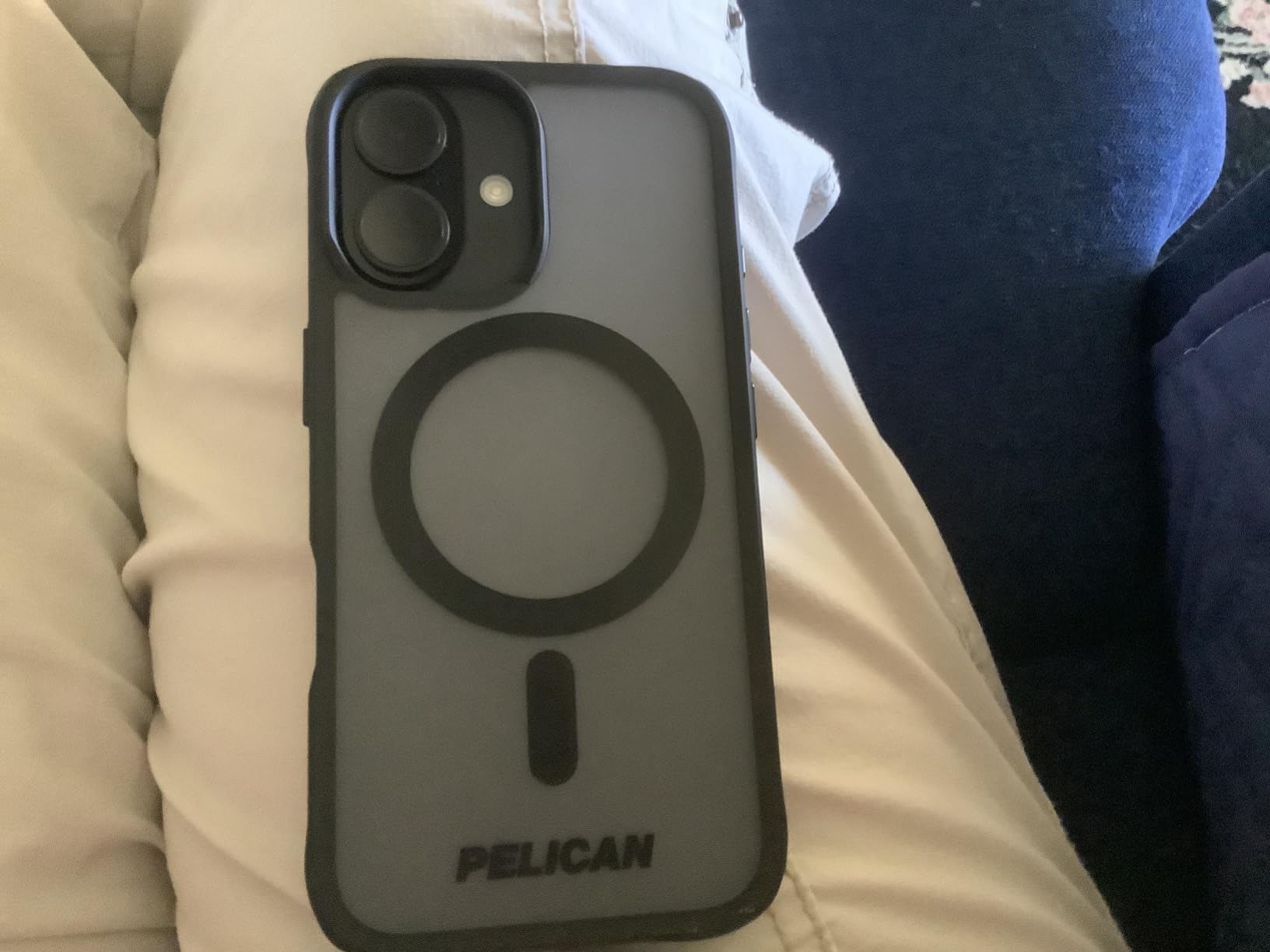 Pelican Protector iPhone 16 Case [Compatible with MagSafe] Rugged Magnetic Phone Case with 16ft Military-Grade Drop Protection - Heavy Duty Phone Cover for iPhone 16 - Black customer photo 1