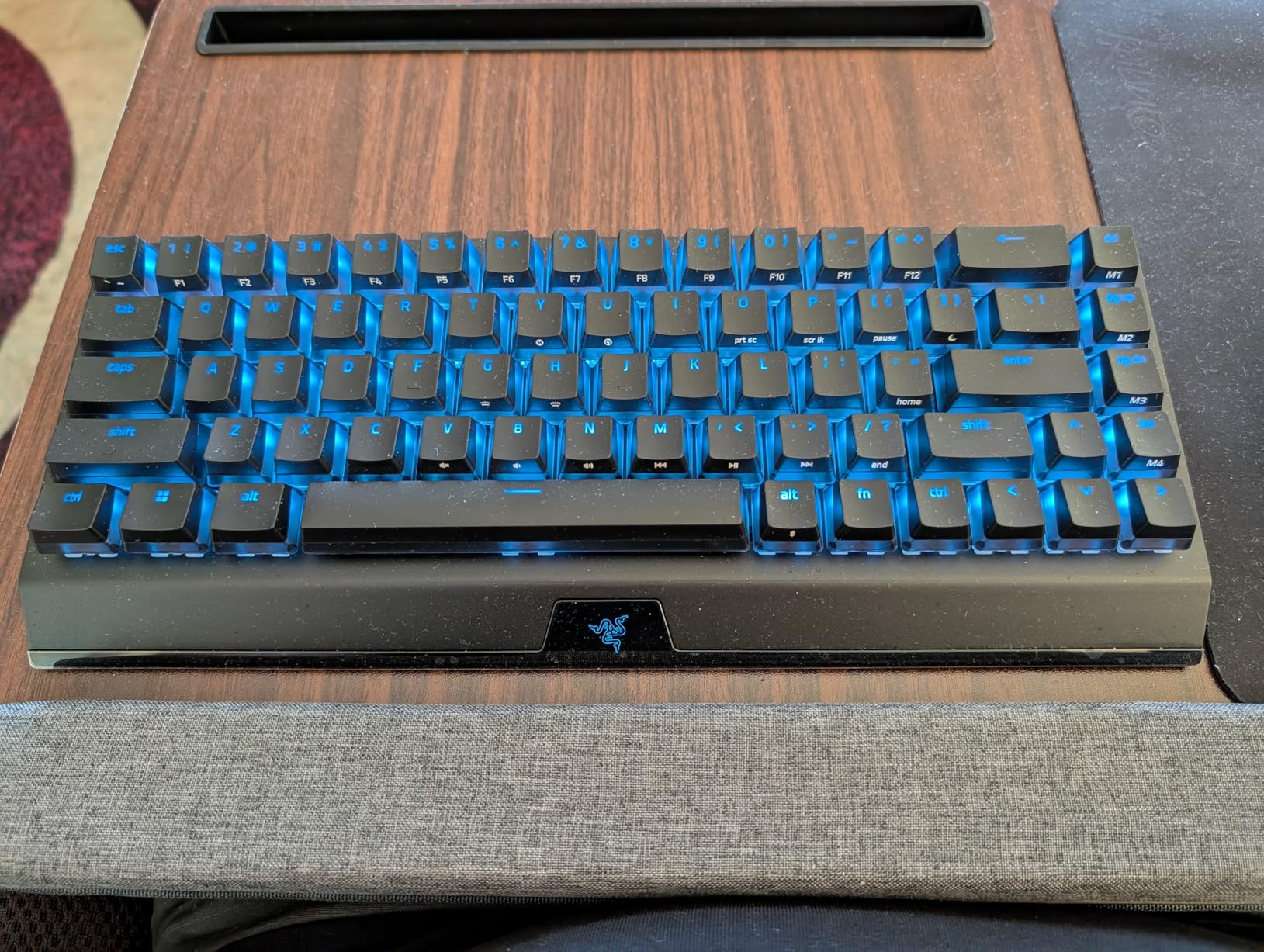 Razer BlackWidow V4 Mini HyperSpeed Wireless Hot Swappable 65% Gaming Keyboard: HyperSpeed Wireless & Bluetooth 5.0 - Orange Switches Tactile & Quiet - Phantom Pudding Keycap - 200 Hr Battery customer photo 1
