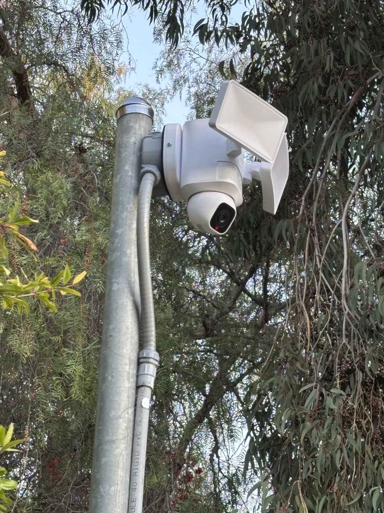 eufy Security Floodlight Camera E30, Security Camera Outdoor, 360° Pan and Tilt, AI Detection and Tracking, 2K Video, 2.4GHz Wi-Fi, 2,000 Lumens, Built-in Siren, 24/7 Recording，No Monthly Fee customer photo 2