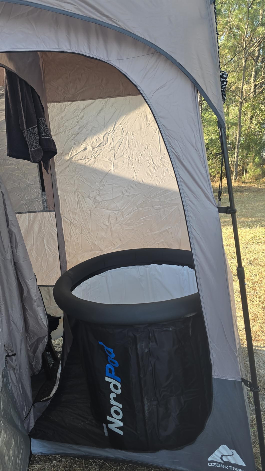 LifePro NordPod Plus Recovery Ice Tub - Portable Cold Plunge Tub with Drop-Stitch Construction - Ice Bath Tub for Athletes - Cold Water Therapy Tub for Ice Bath Recovery with Inflatable Lid & Air Pump customer photo 2