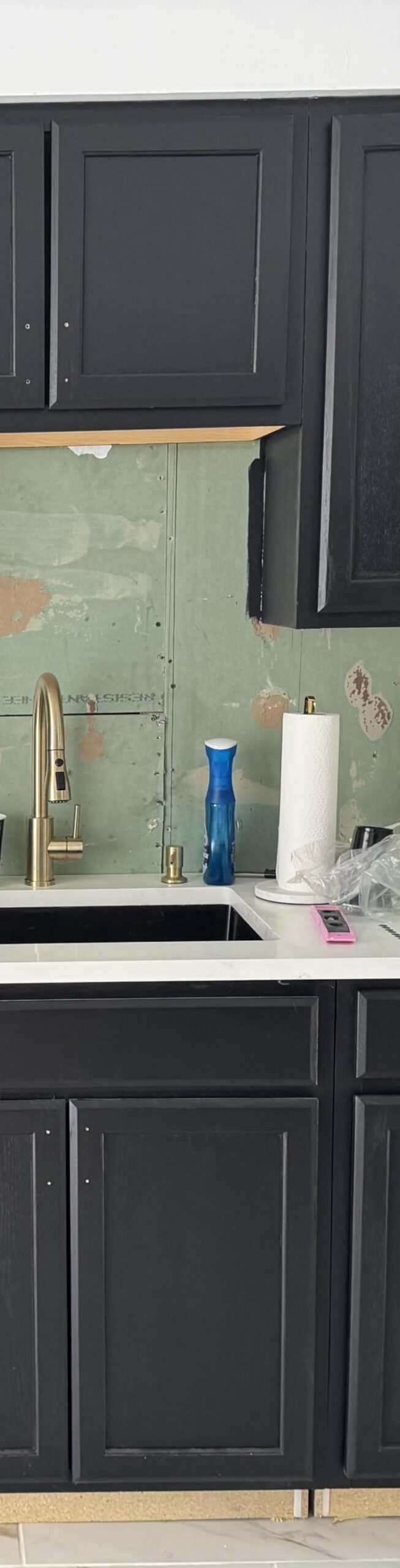 FORIOUS Touchless Kitchen Faucet with Soap Dispenser, Brushed Nickel, Hands-Free, Smart Motion Sensor Contemporary Bar Sink Faucet with Pull Down Sprayer for Farmhouse RV Camper customer photo 1