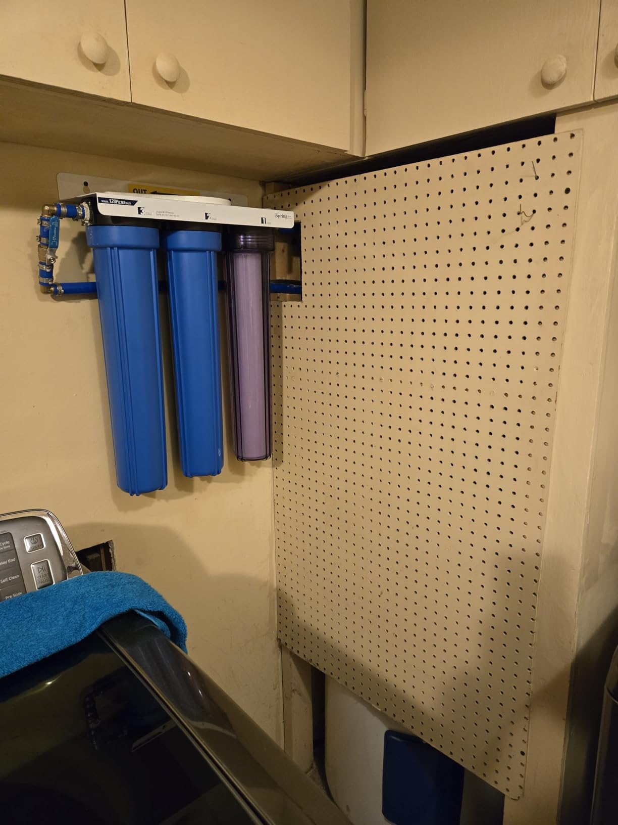 iSpring WCB32C-KS 3-Stage Whole House Water Filter System, Reduces Lead, Chloramine, PFAS, Chlorine, Sediments customer photo 1