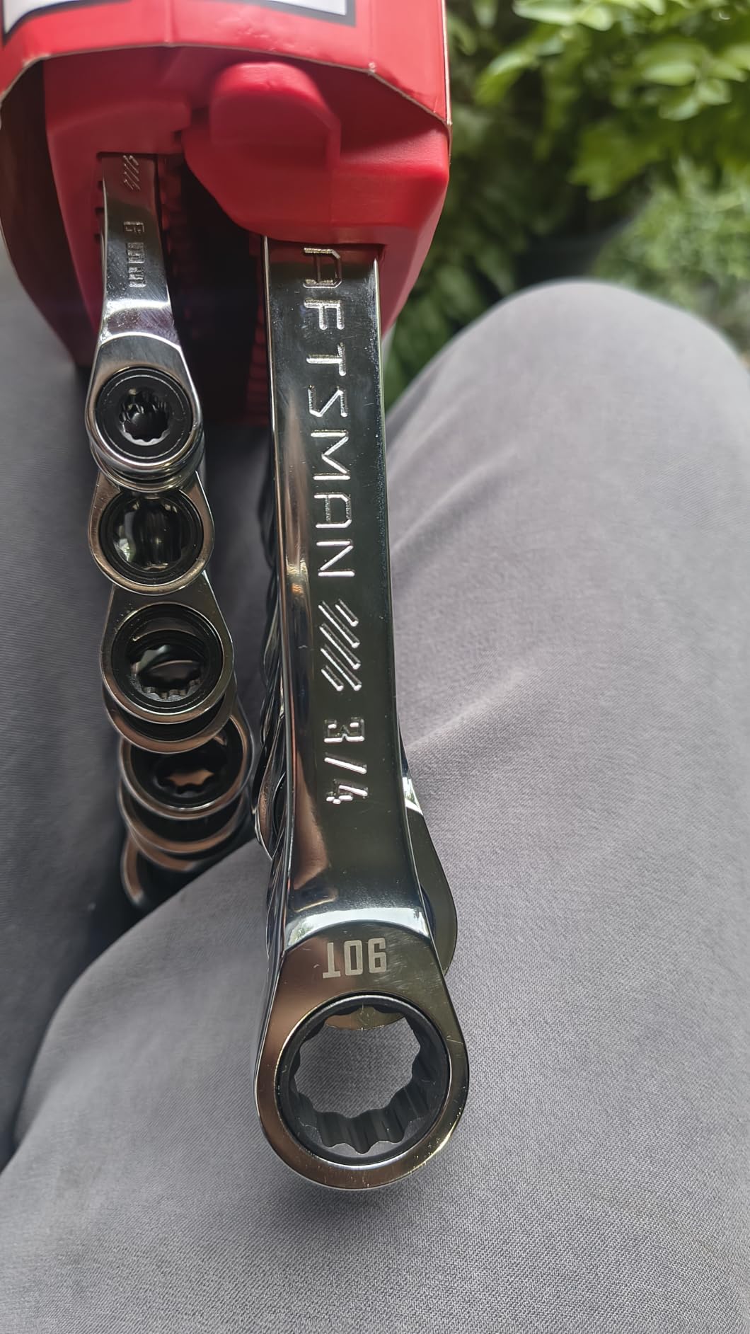 Craftsman Ratchet Wrenches Set, 20 Pc, 90 Tooth SAE/Metric Ratcheting Wrench Set with Case (CMMT87220) customer photo 2