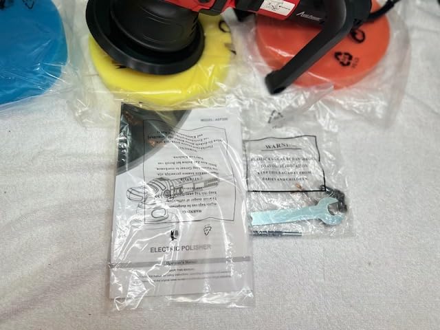 AVID POWER Dual Action Car Buffer Polisher, 6 Inch Orbital Polisher for Car Detailing with 6 Variable Speeds, Detachable Handle & 3 Polishing Pads customer photo 1