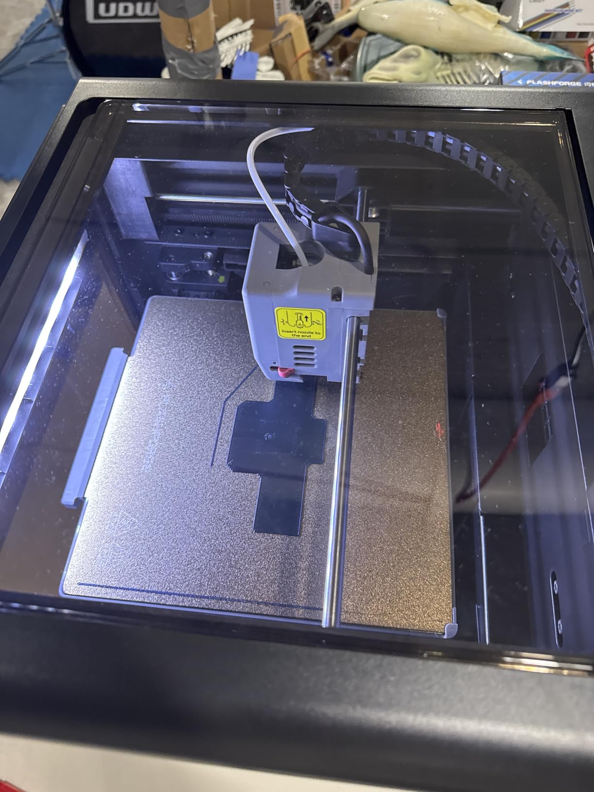FLASHFORGE AD5M Pro 3D Printer 600mm/s High Speed & Precision, Full-Auto Calibration with 0.4&0.6mm Nozzle Bundle, CoreXY Structure & Auxiliary Chamber Cooling, ≤50 dB Quite Printing Camera Printers customer photo 2