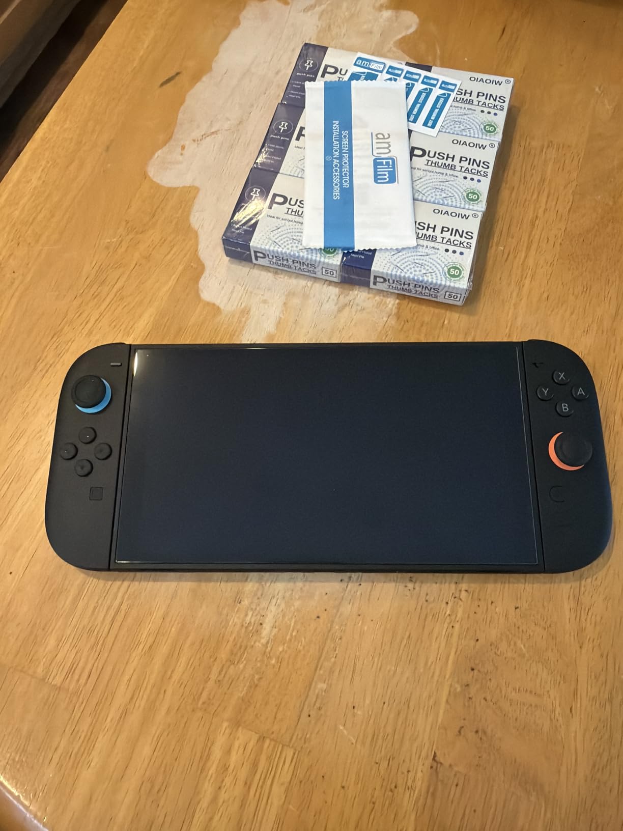 amFilm Auto-Alignment OneTouch Screen Protector for Nintendo Switch 2 [7.9''] - 2 Pack customer photo 2