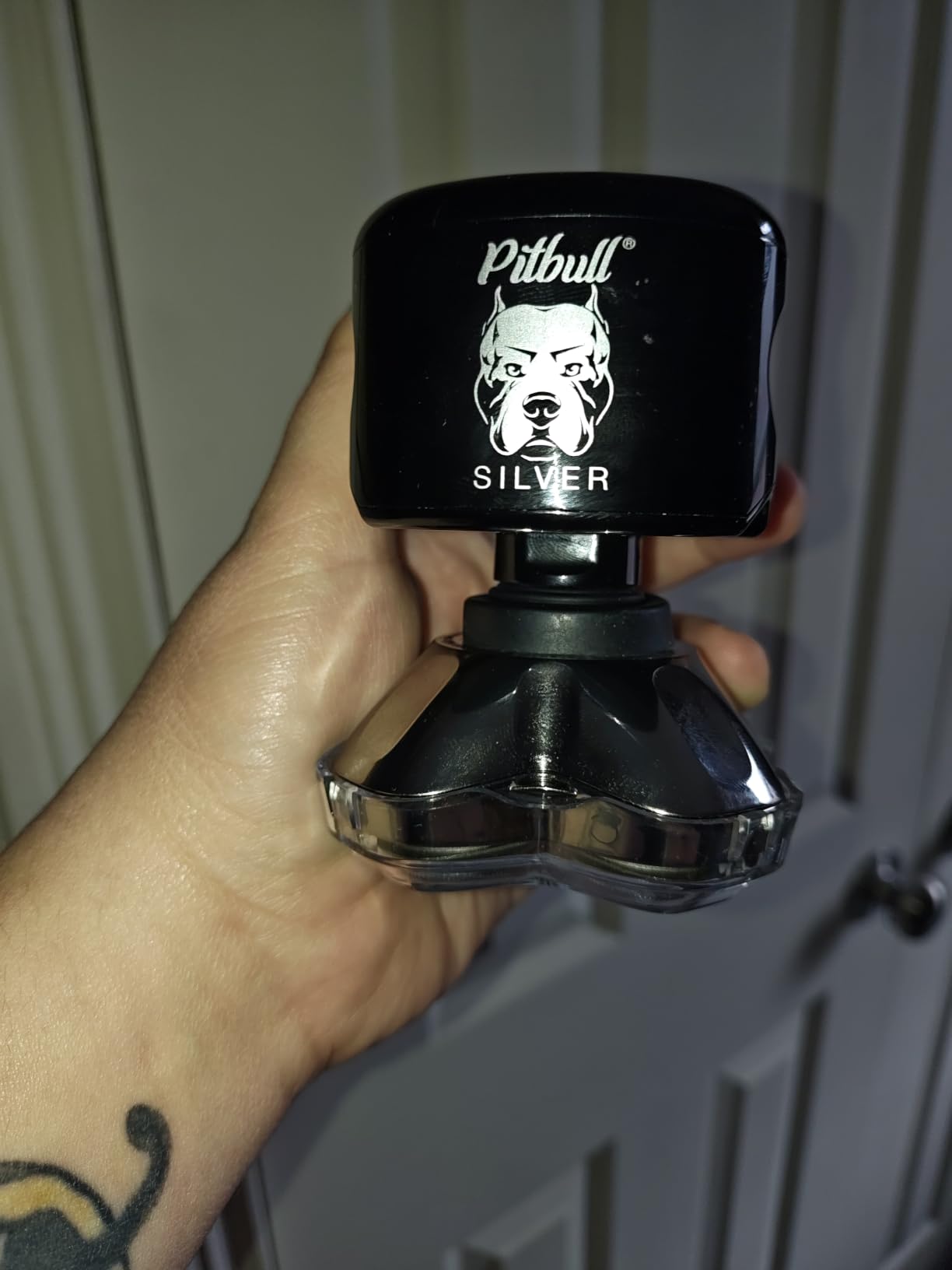 Skull Shaver Pitbull Silver PRO SX5 -- Head & Face Shaver for Bald Men | Cordless Wet/Dry Rotary Razor customer photo 1