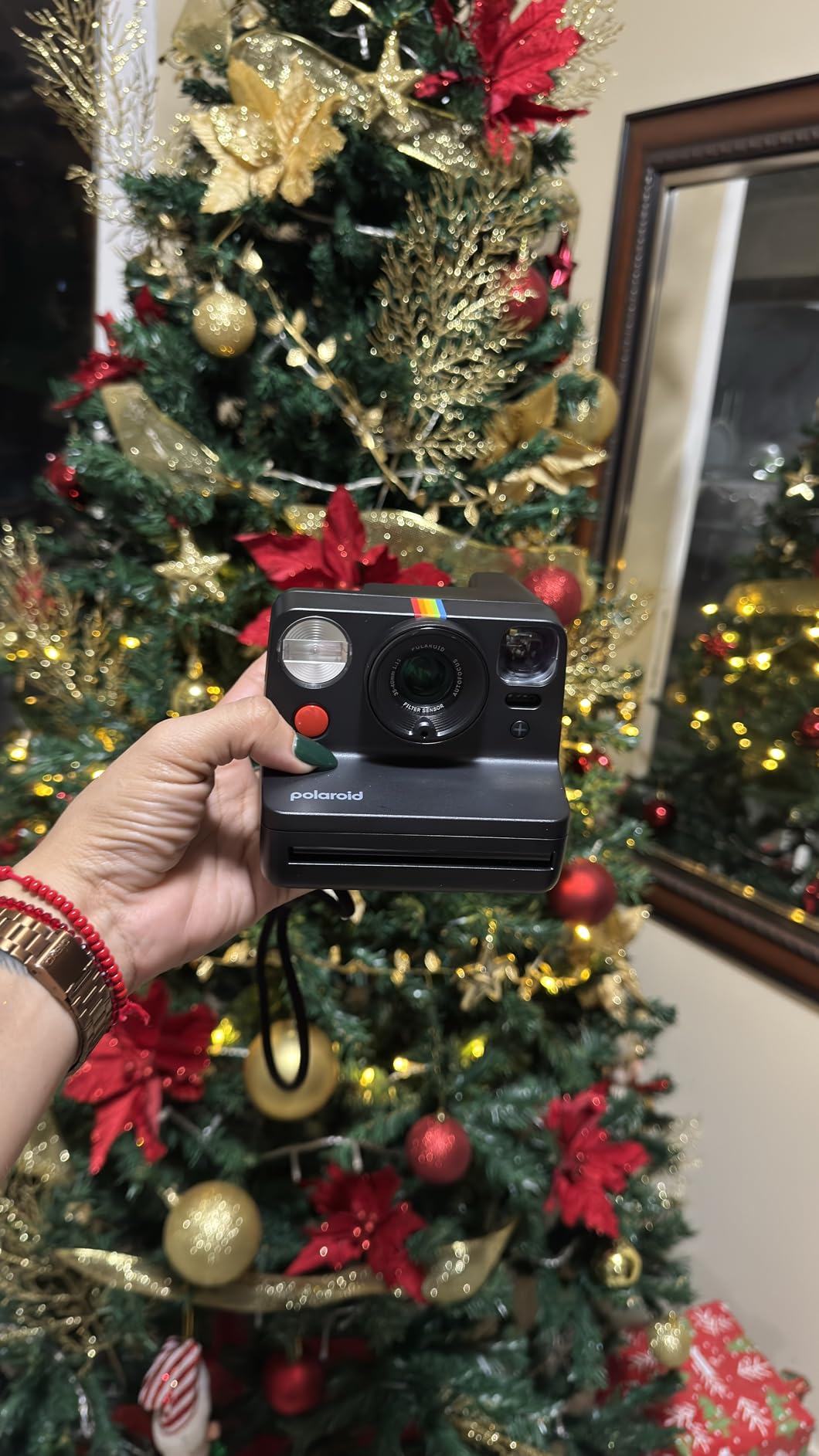 Polaroid Now+ 3rd Generation I-Type Instant Camera + Film Bundle - Bluetooth App Controlled, Black customer photo 1