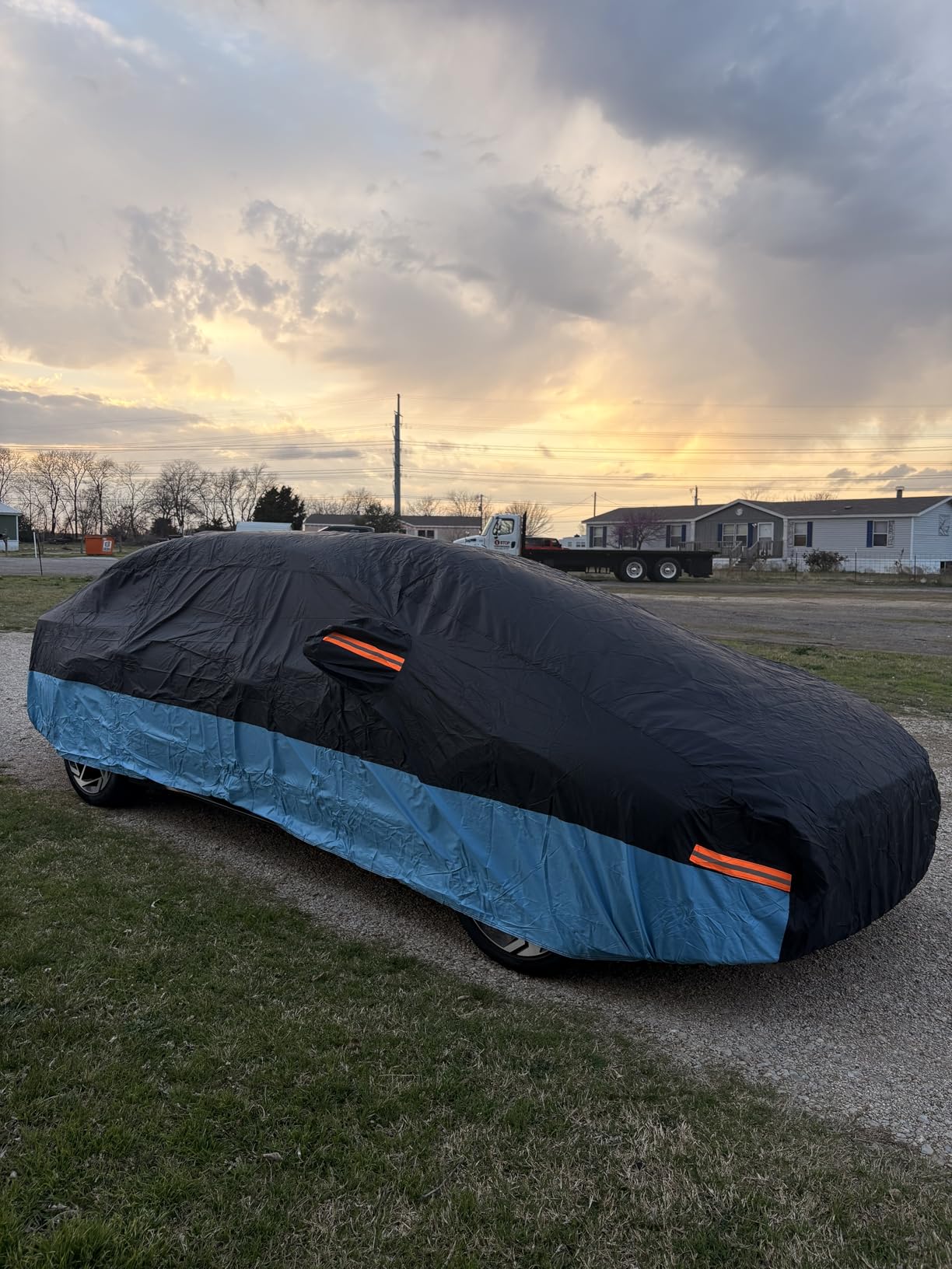 Car Cover Waterproof All Weather Outdoor Windproof Dustproof UV Protection Fit SUV customer photo 2