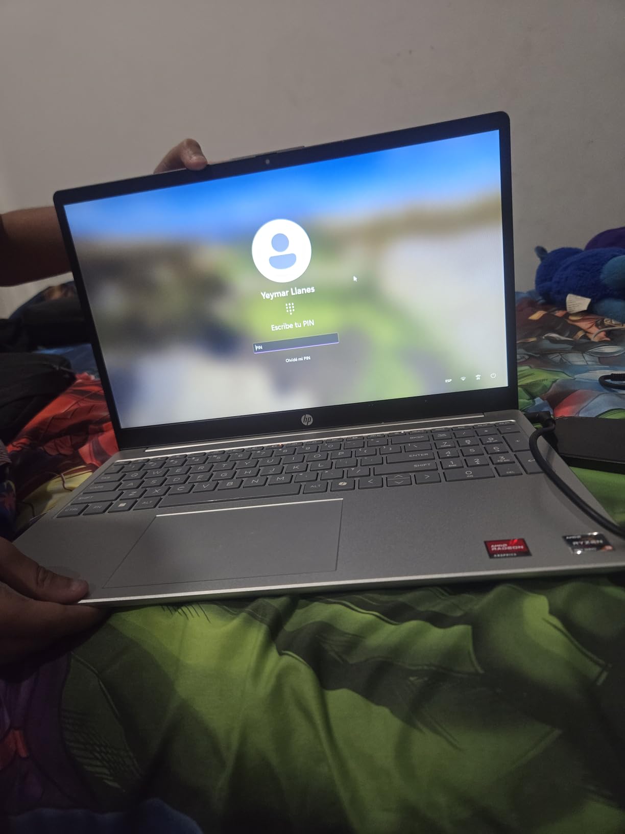 HP 15.6 inch Laptop, HD Touchscreen Display, AMD Ryzen 3 7320U, 8 GB RAM, 128 GB SSD, AMD Radeon Graphics, Windows 11 Home, Natural Silver, 15-fc0099nr customer photo 2