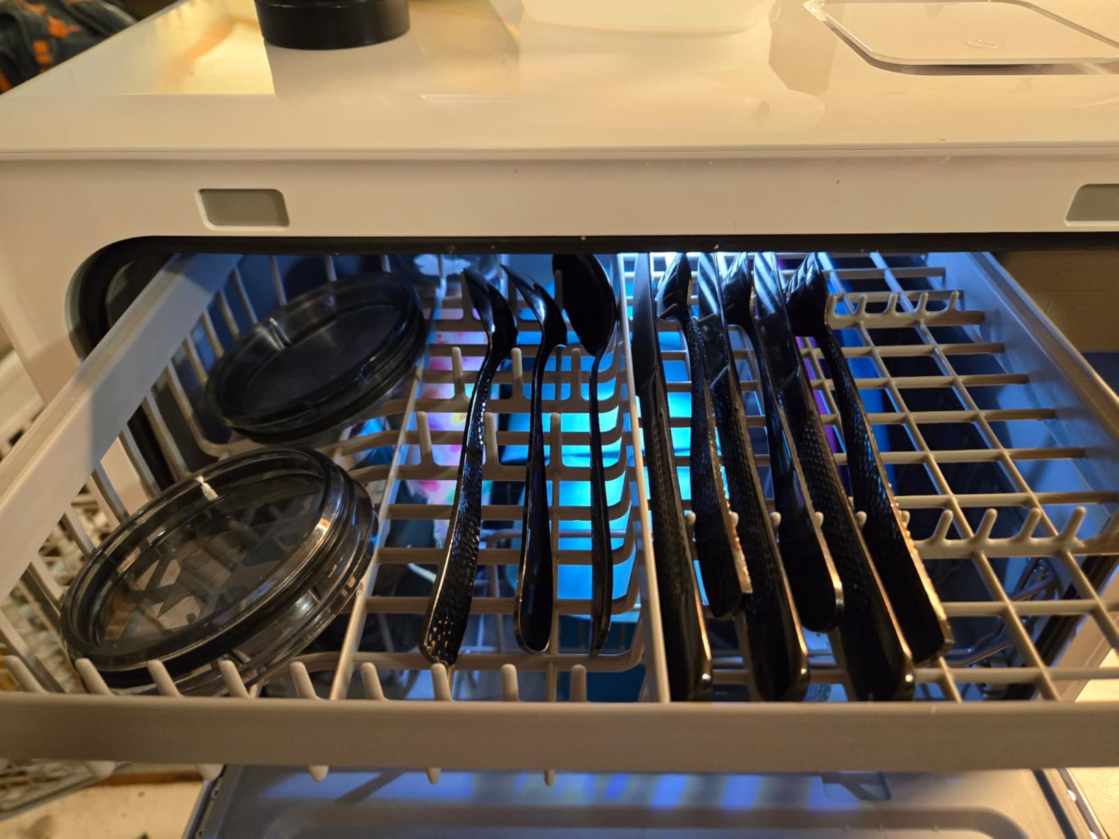 BLITZHOME Countertop Portable Dishwasher, 9 Programs, 167F High-Temp, 360 Degree 3 Spray, 24H Timing, Hot Air Drying, Air Refresh, Baby-Care, LED Light, 5.2L Built-in Water Tank for Apartments RVs customer photo 2