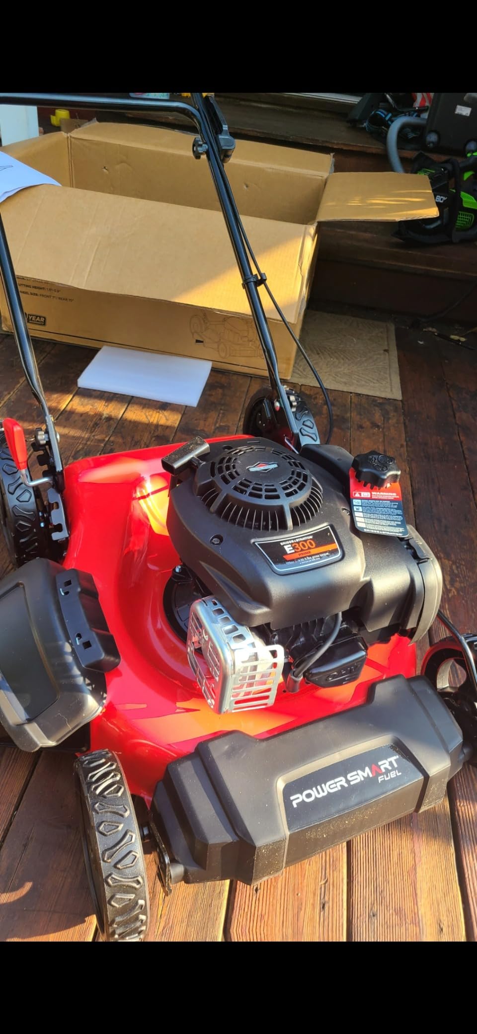 PowerSmart 22-Inch Gas Lawn Mower, 150cc B&S Engine, Self-Propelled, 3-in-1 Mulching System, 6 Cutting Heights, Rear-Wheel Drive, Durable Steel Deck customer photo 1