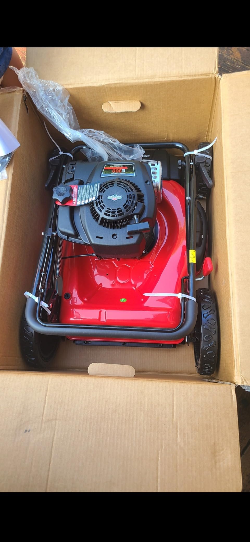 PowerSmart 22-Inch Gas Lawn Mower, 150cc B&S Engine, Self-Propelled, 3-in-1 Mulching System, 6 Cutting Heights, Rear-Wheel Drive, Durable Steel Deck customer photo 2