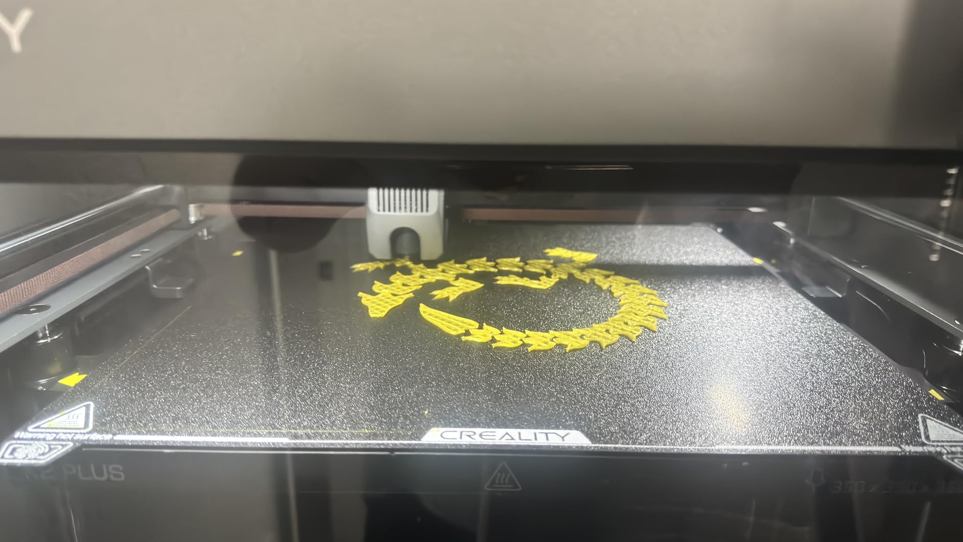 Creality K2 Plus 3D Printer, Support Multi Color Printing Needs CFS, Max 600mm/s Fast Printing, Dual AI Cameras, Full-auto Leveling, Ready-to-Use FDM 3D Printers, Large Build Volume 350x350x350mm customer photo 2