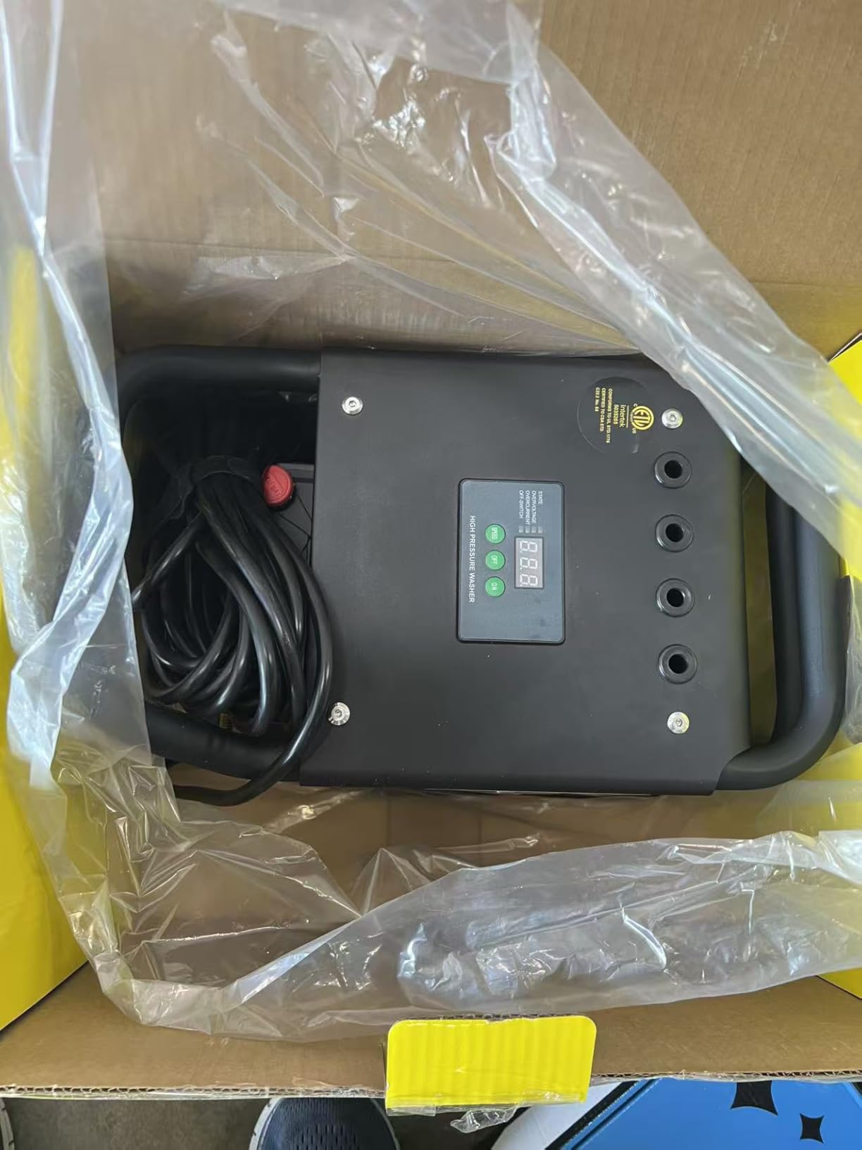 2025 Upgraded 100bar 2.3GPM Commercial Electric Pressure Washer - PM Inverter 3HP Motor, Horizontal Triplex Pump, Power Washer with 65dB Quiet, with 7 Nozzles customer photo 2