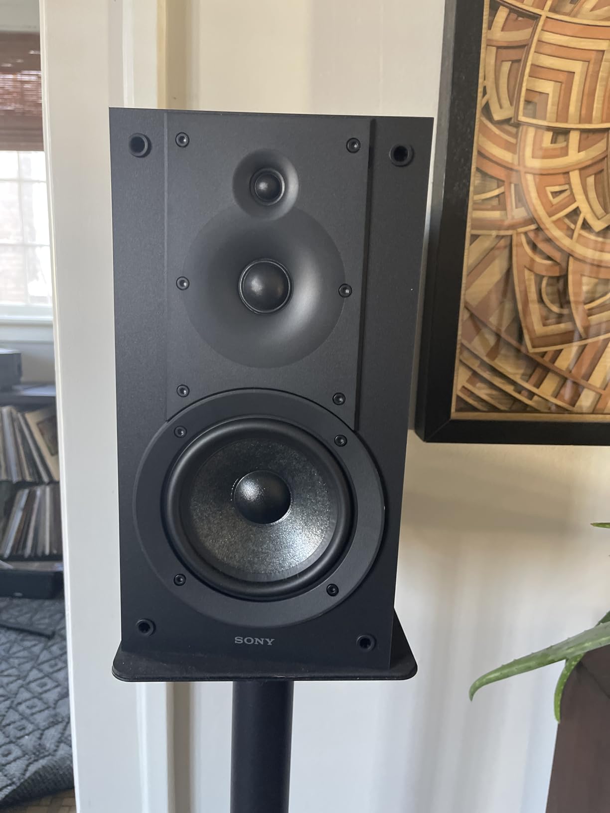 Sony CS Speakers, SS-CS5M2 3-Way 3-Driver Hi-res Bookshelf Speakers (Pair), Black customer photo 2