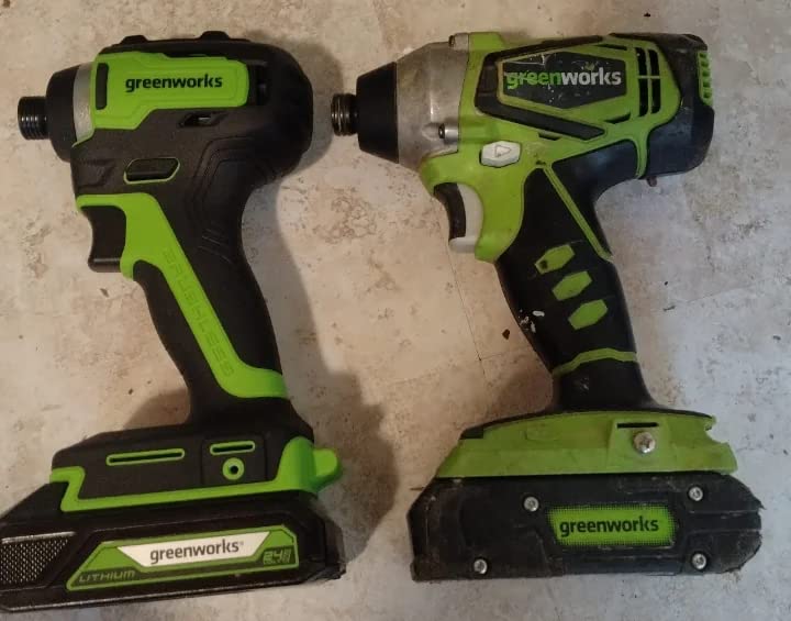 GREENWORKS 24V (8-TOOL) Combo (Drill, Impact Driver, Circular Saw, Reciprocating Saw, Jigsaw, Multi-Tool, Sander, Flashlight), 4.0Ah + (2) 2.0Ah Batteries, Cables, 65W Rapid Charger customer photo 1