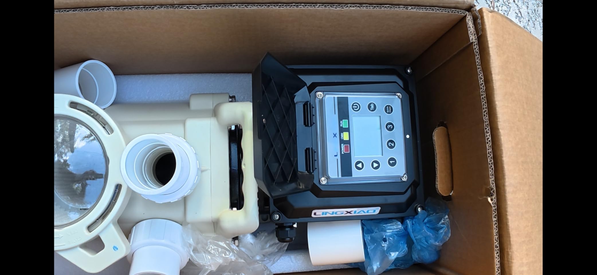 Smart Variable Speed Pool Pump 2 HP, 115/208-230V, In/Above Pool Pump With Smart Life APP Control, Energy Star Certificate, High Flow & Self Priming (2025 New Upgrade) customer photo 2