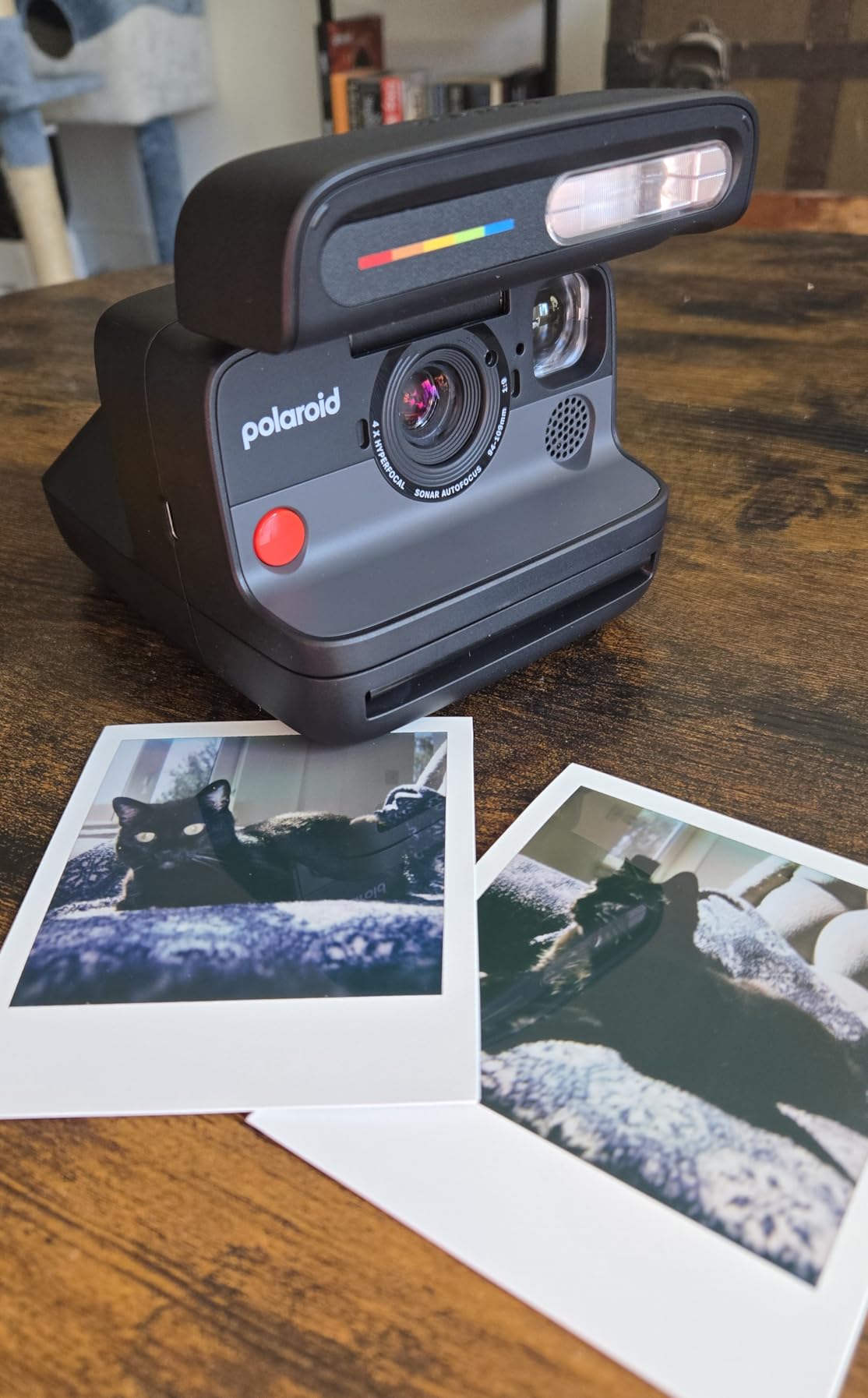 Polaroid Flip Instant Camera + Color Film Bundle - Black - Sonar Autofocus, Bluetooth Companion App customer photo 2