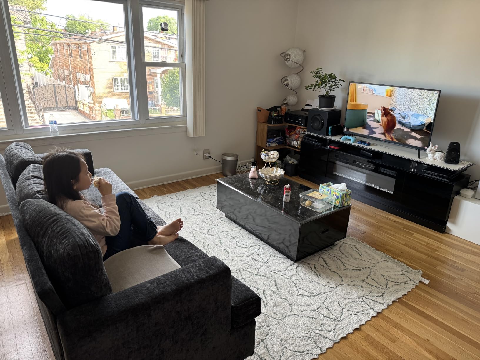 YOUDENOVA 2 Piece Set Comfy Sofa Couch, 2 3-Seater Sofa with Deep Seats, Modern Sleeper Couch for Living Room, Beige Chenille customer photo 1